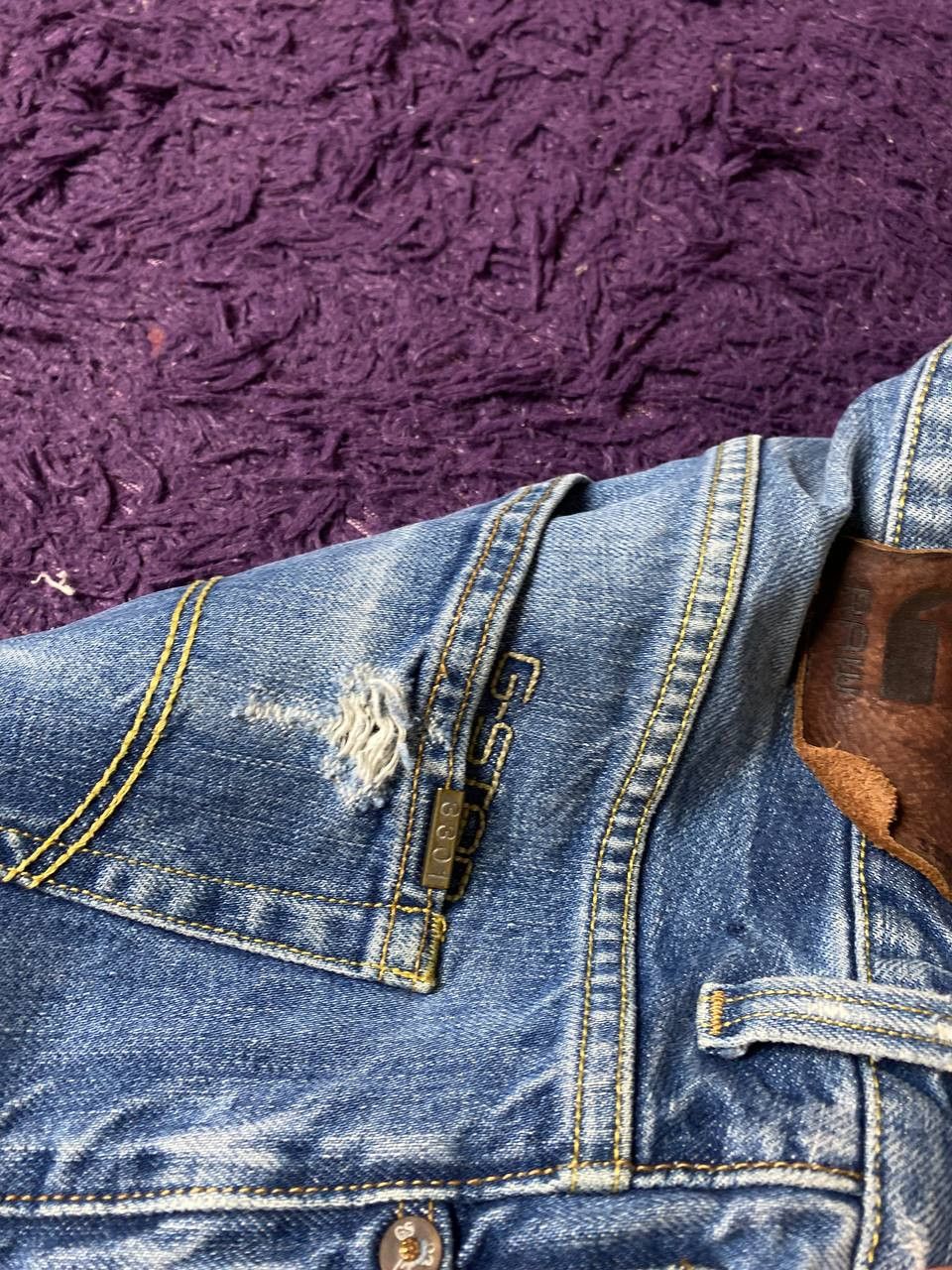 G-Star G-Star Raw distressed Jeans 3301 Y2K logo vintage streetwear Size US 32 / EU 48 - 17 Thumbnail