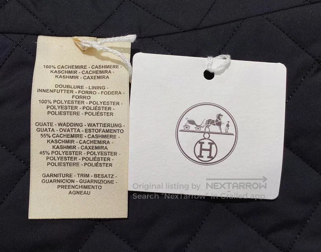 Hermes Hermes Black Irregular Zipper Jacket. Size S / US 4 / IT 40 - 6 Thumbnail