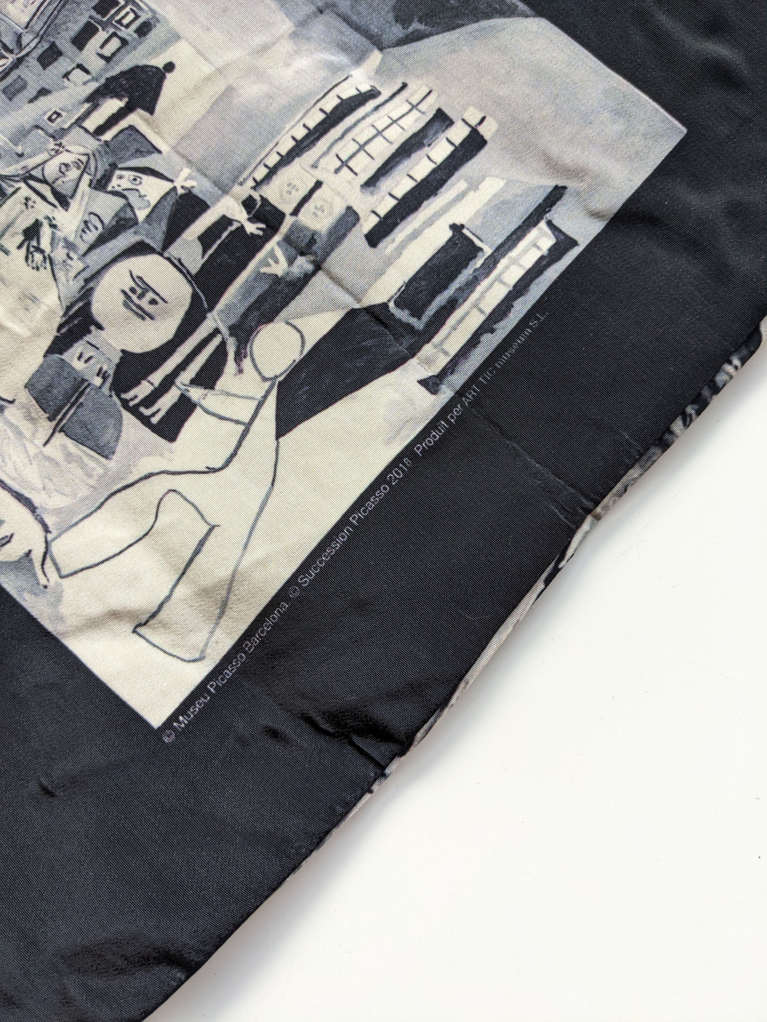 Paloma Picasso Vintage Pablo Ruiz Picasso 1957 Las Meninas tote Size ONE SIZE - 4 Thumbnail