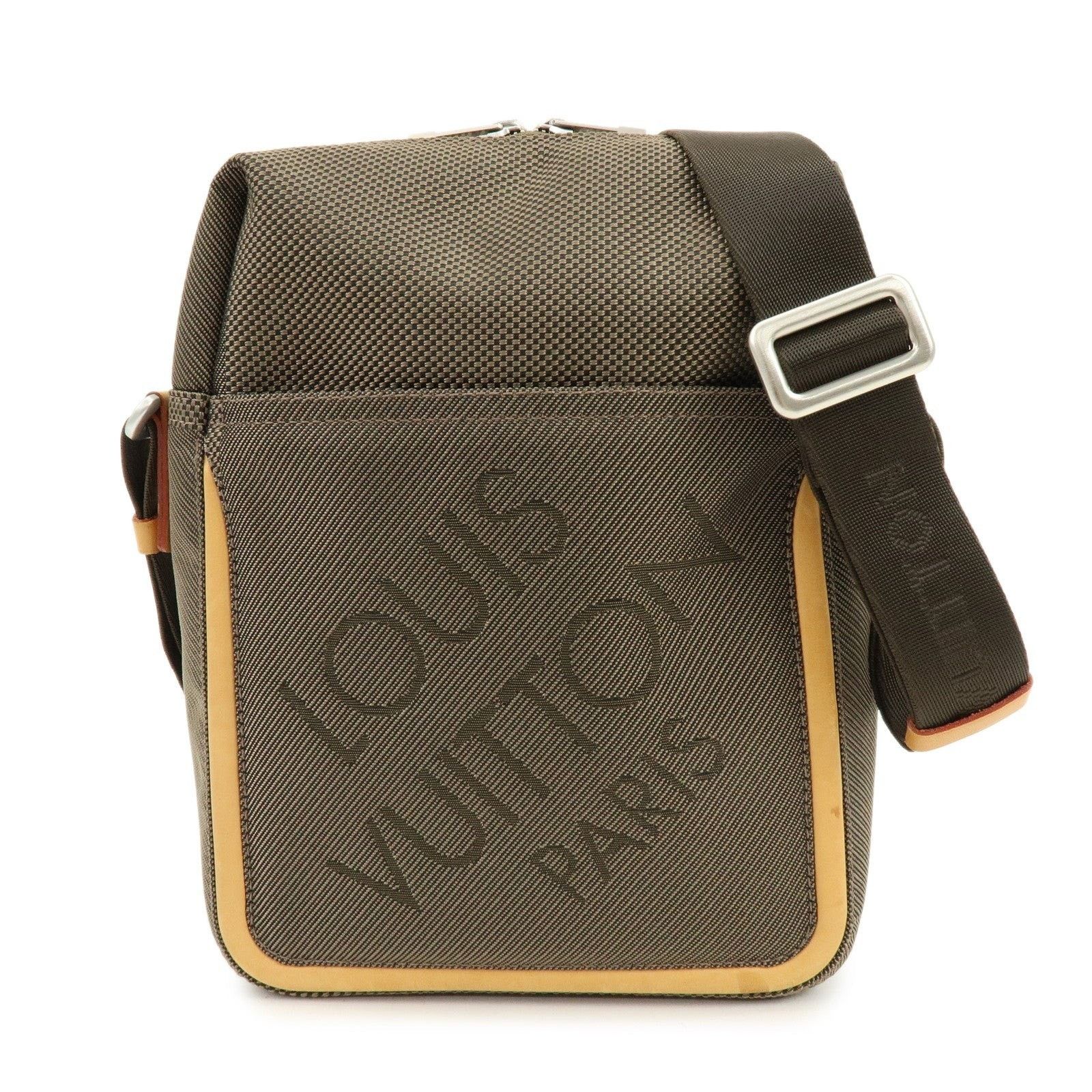 Louis Vuitton Louis Vuitton Damier Geant Citadin Nylon Crossbody Bag Brown Size ONE SIZE - 1 Thumbnail