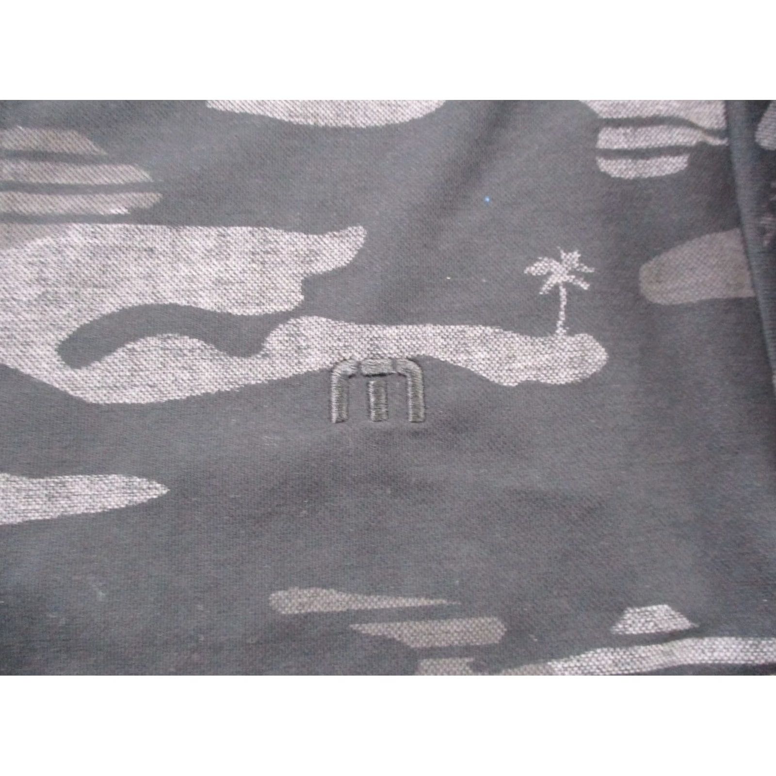 TravisMathew Travis Mathew Shirt Mens S Gray Camo Golf Polo Performance Sport Stretch NEW Size US S / EU 44-46 / 1 - 6 Thumbnail