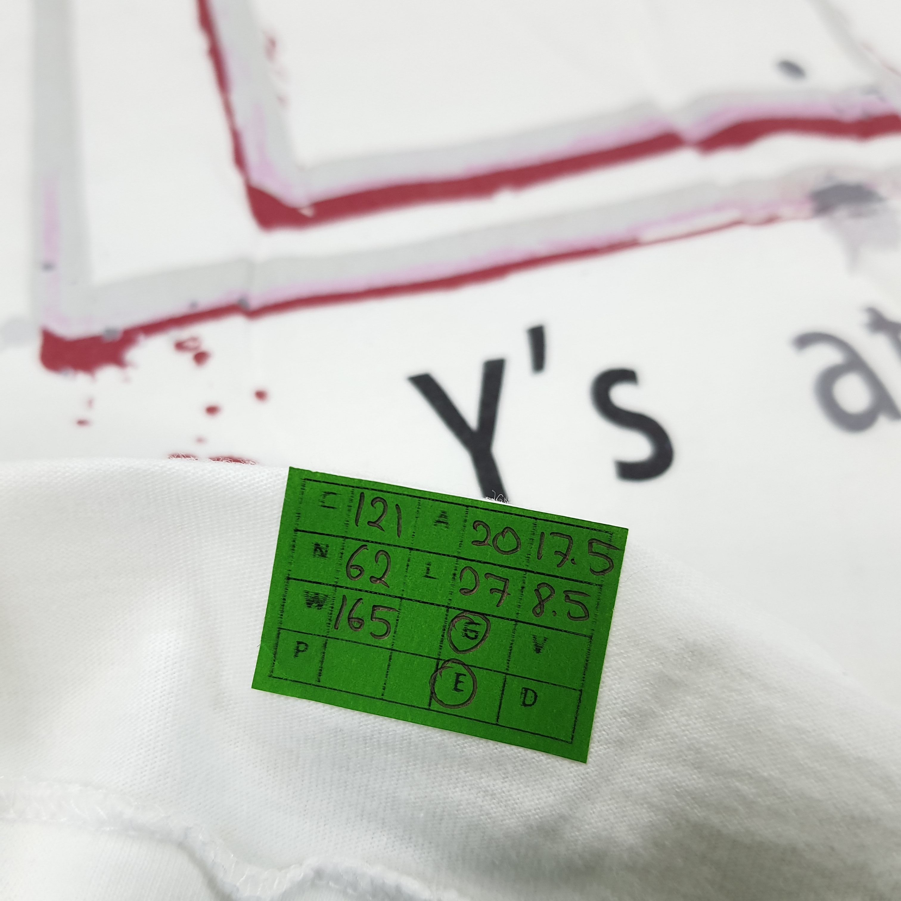 Japanese Brand × Y's for Men × Yohji Yamamoto Vintage Yohji Yamamoto Y's For Men Japanese Brand T-shirt Size US M / EU 48-50 / 2 - 8 Thumbnail