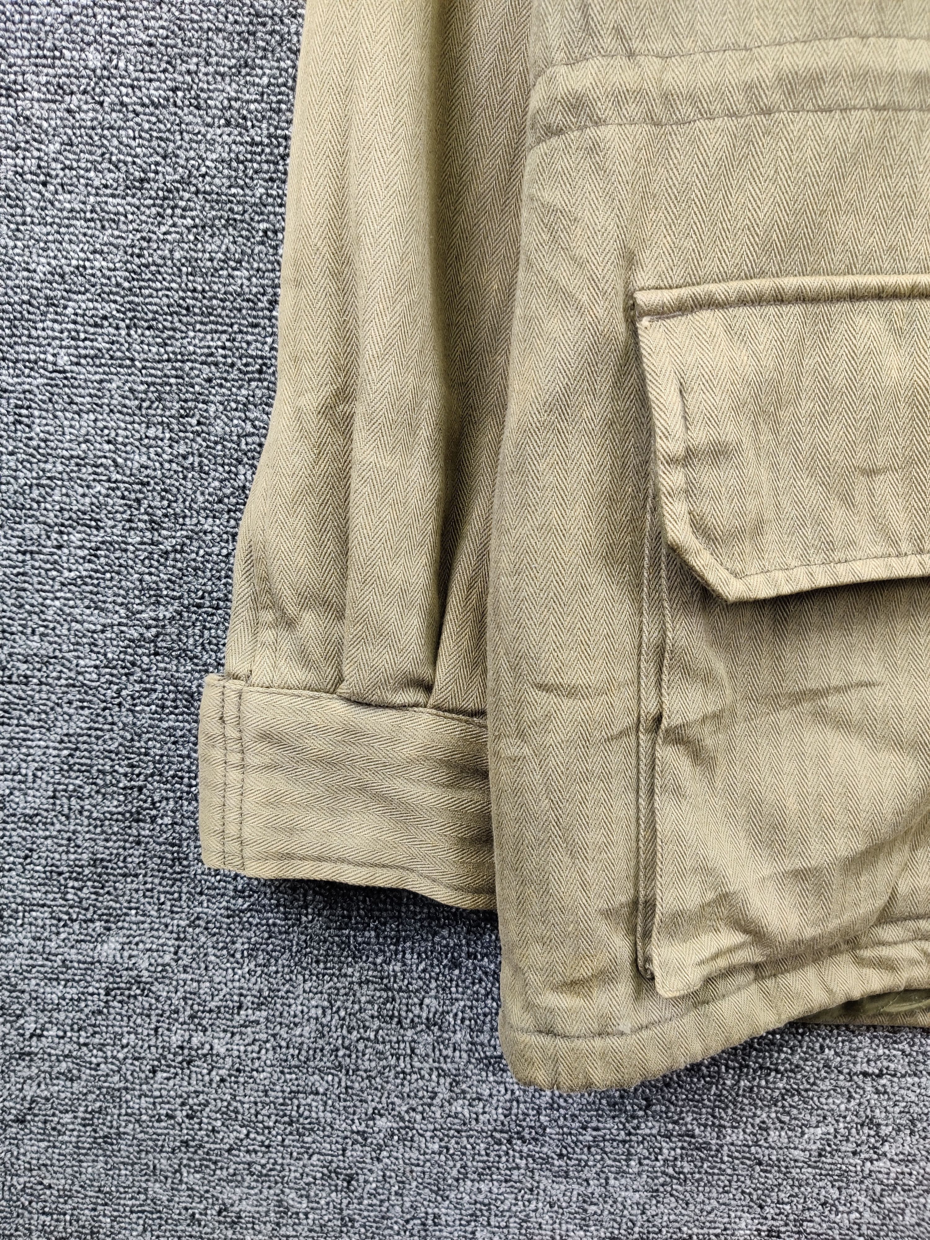 Vintage Vintage French Authentic OG Military Jacket Olive Green Size US L / EU 52-54 / 3 - 4 Thumbnail