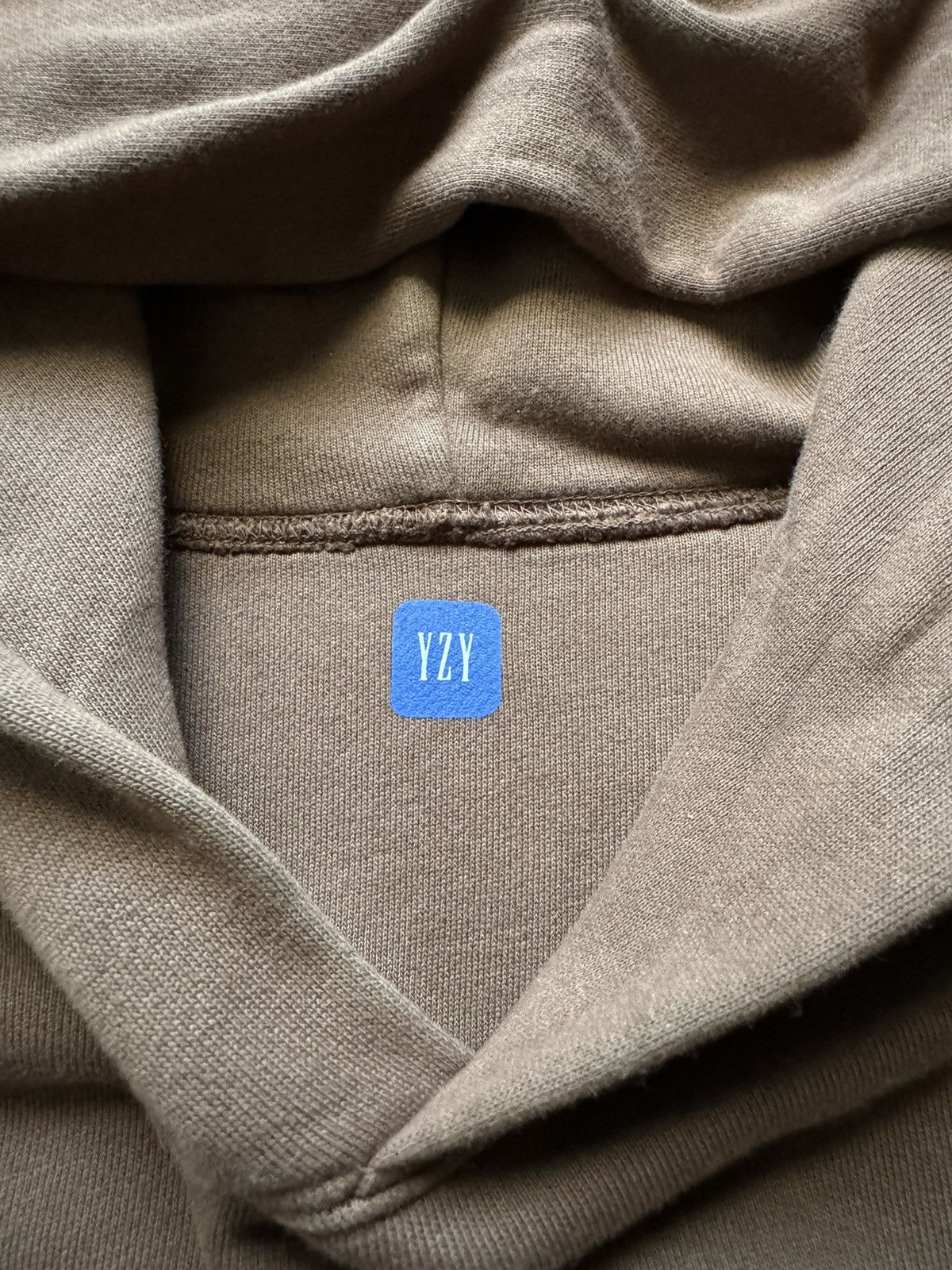 Gap × Yeezy Size Medium Yeezy X Gap Double Layered Hoodie Brown Size US M / EU 48-50 / 2 - 2 Thumbnail