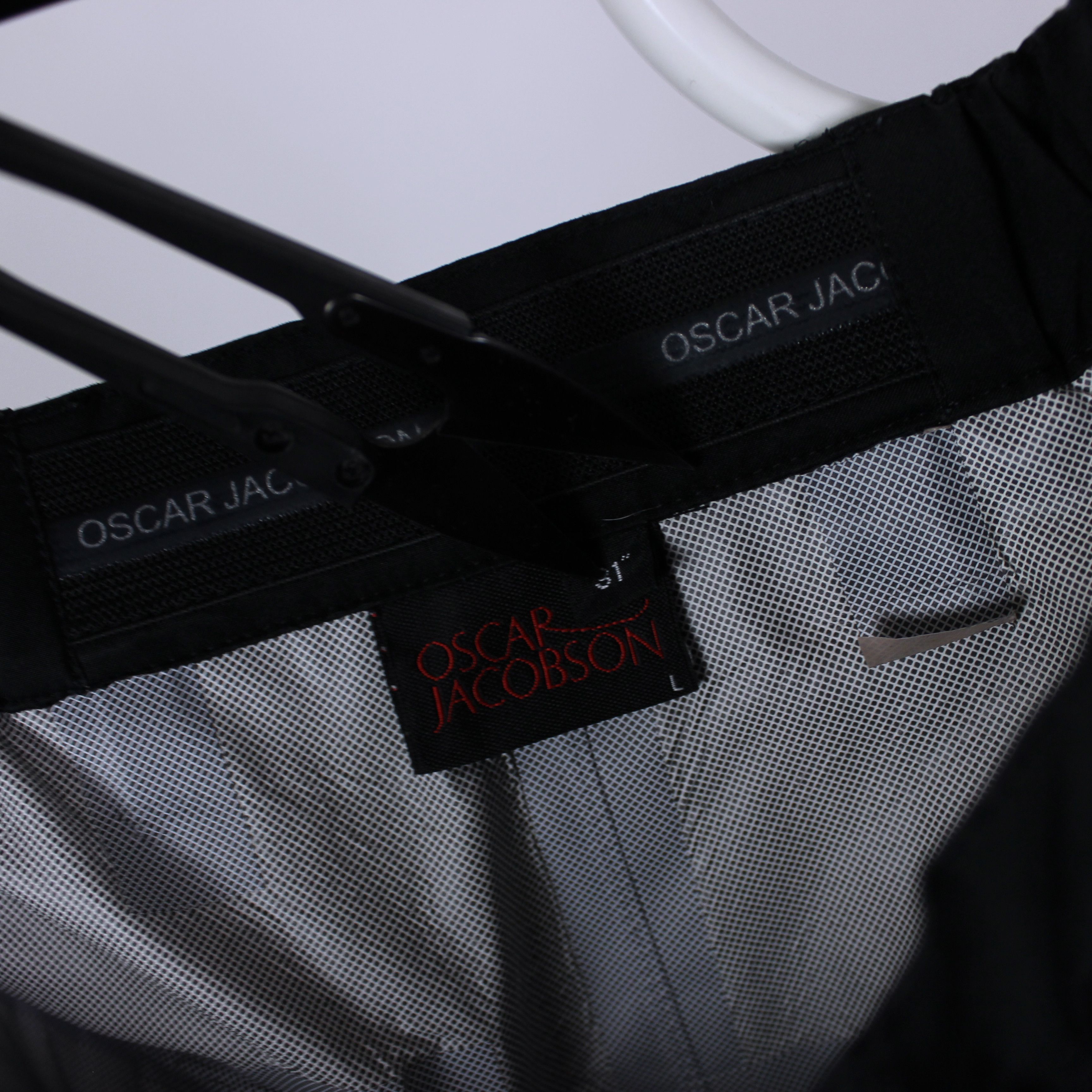 Oscar Jacobson Oscar jacobson waterpoof pants men black gore tex 50 52 Size US 36 / EU 52 - 3 Thumbnail