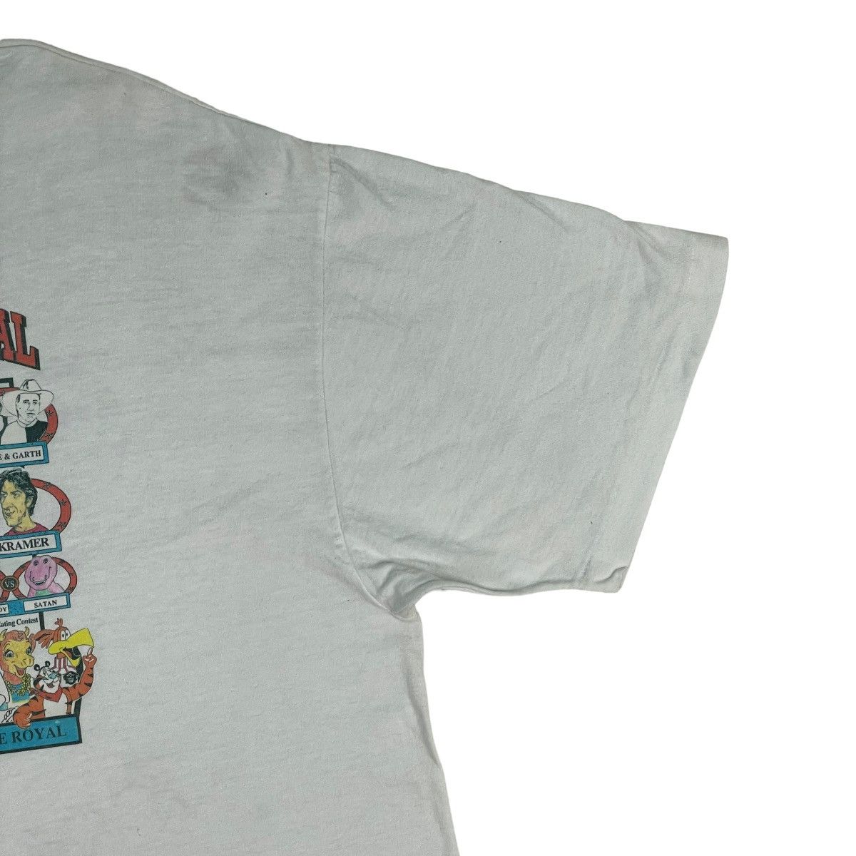 Hanes 🔥LAST PRICE🔥 VTG 1994 Groundhog Days Characters Duel Tee Size US XL / EU 56 / 4 - 12 Thumbnail