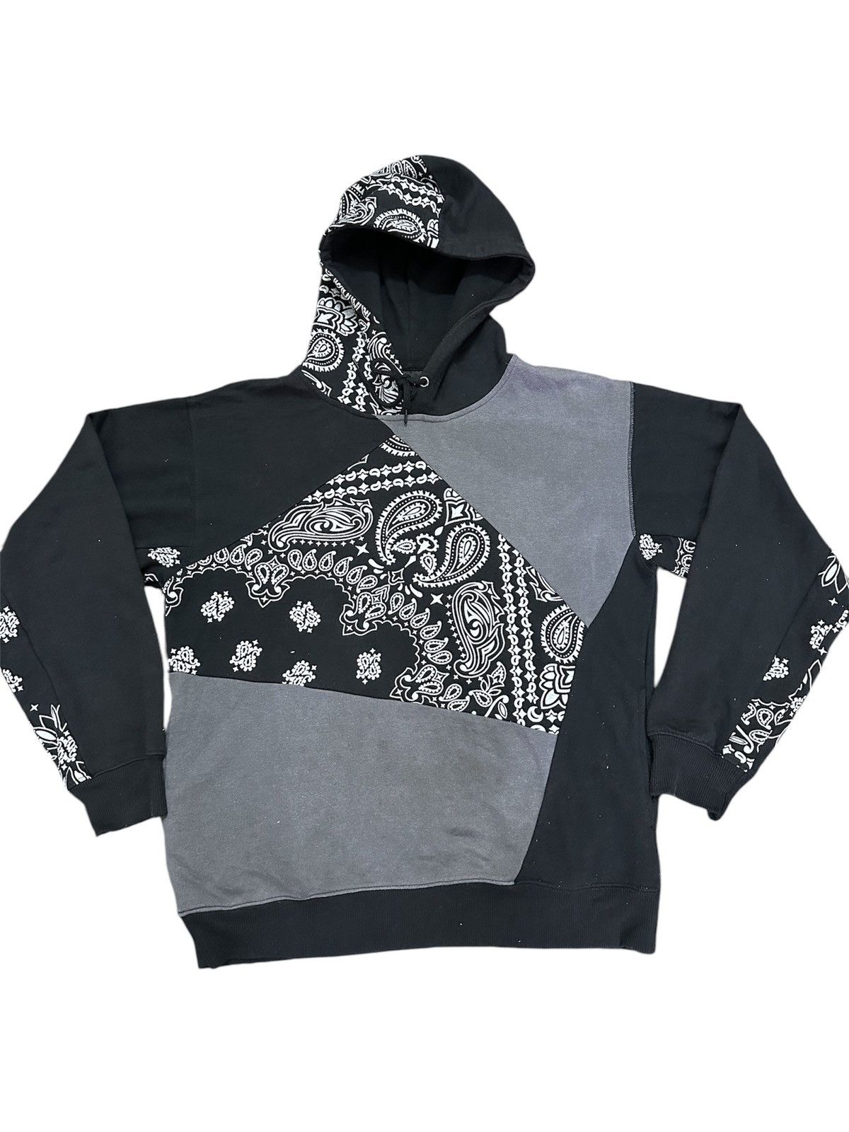 GOA Bone Soul Patchwork Pullover Hoodie Goa Lgb Kapital Y2K Size US L / EU 52-54 / 3 - 1 Thumbnail