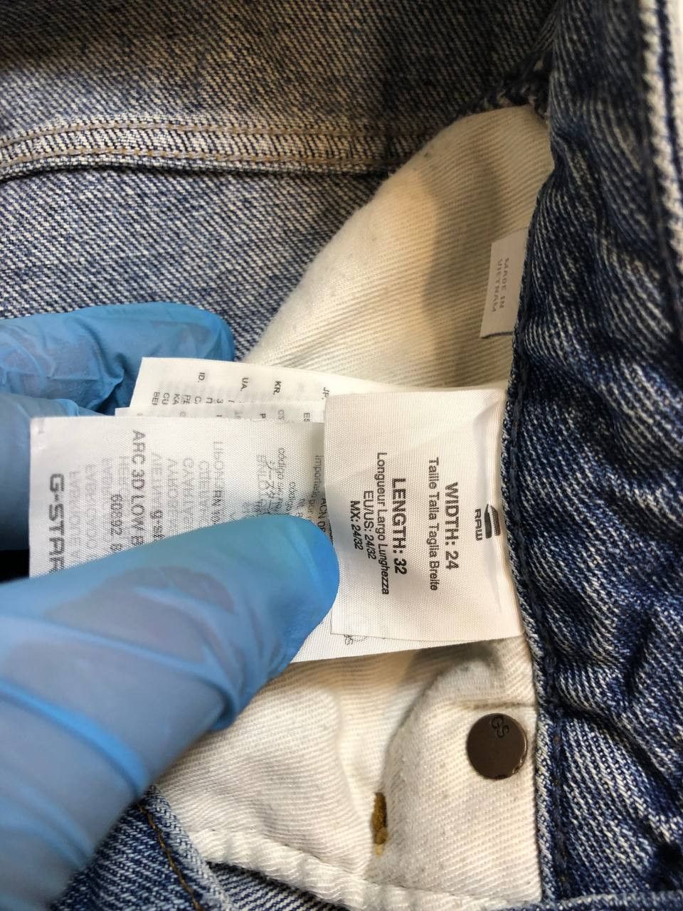 G-Star G Star Raw Jeans Blue Good Condition Size US 26 / EU 42 - 15 Thumbnail