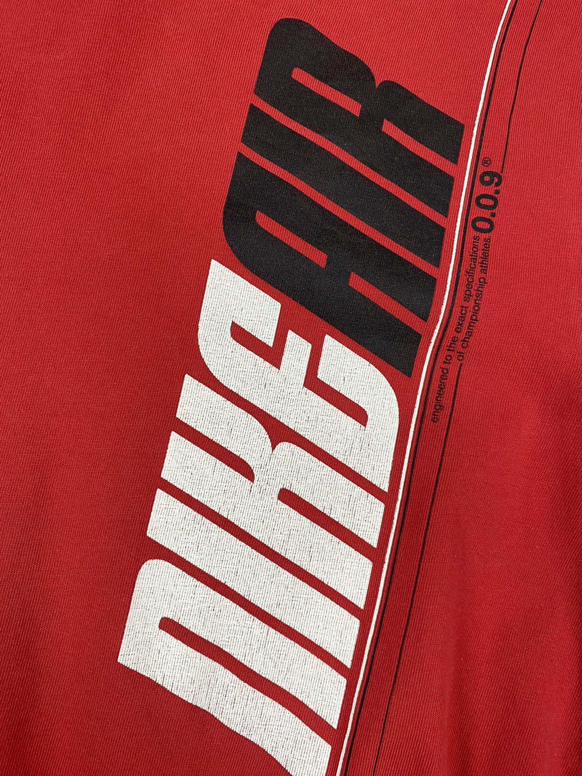 Nike × Vintage Vintage Nike Air Y2K Drill Big Logo Tee T Shirt Size US M / EU 48-50 / 2 - 6 Thumbnail