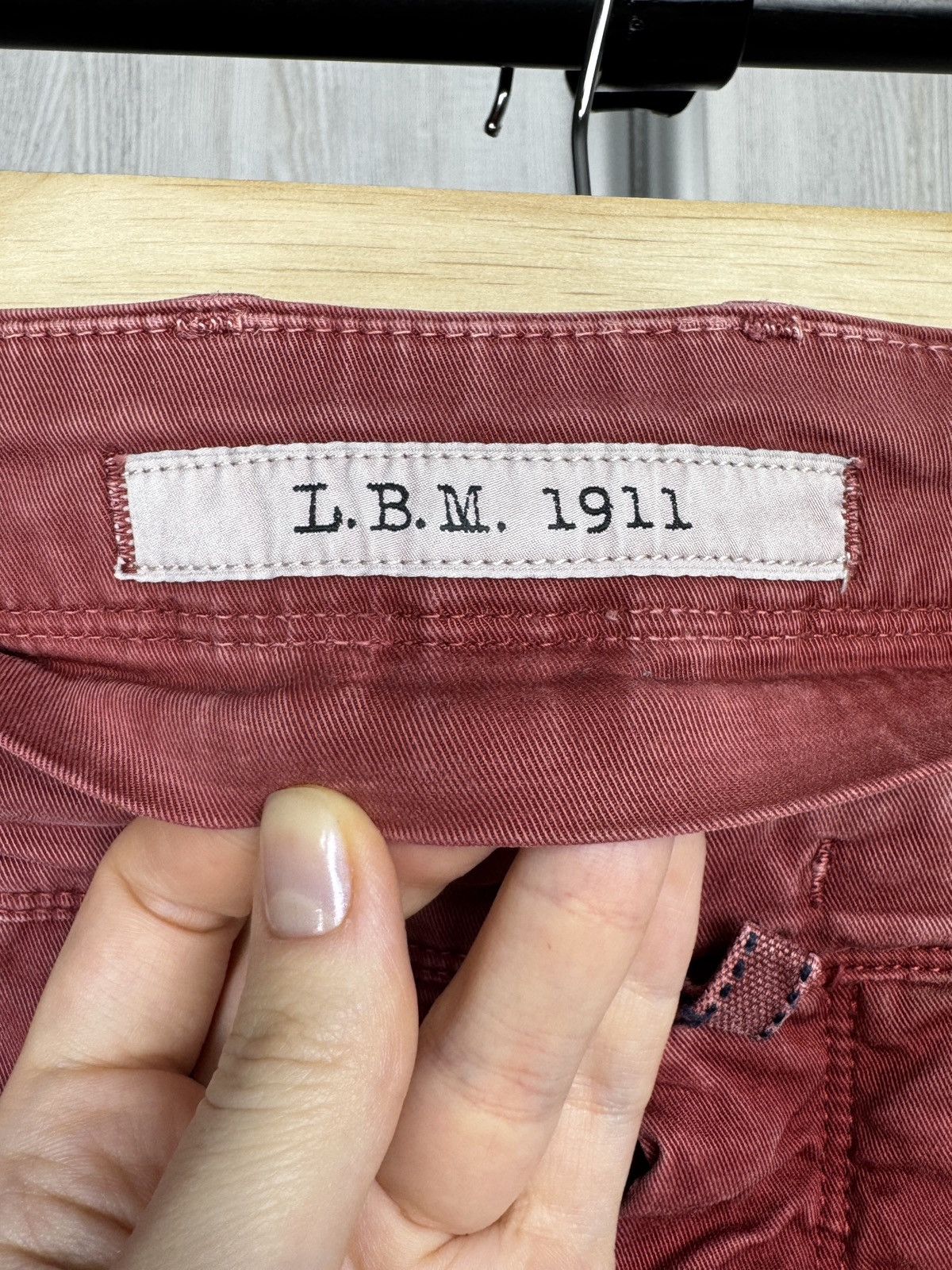 L.B.M. 1911 L.B.M. 1911 stone washed treatment chino casual pants Size US 32 / EU 48 - 8 Thumbnail