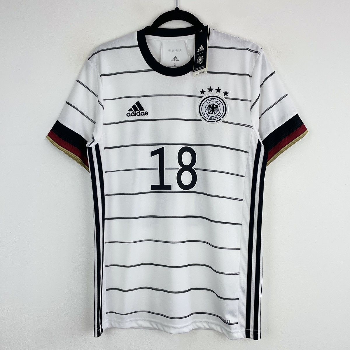 Adidas Germany Leon Goretzka Home Jersey Adidas Shirt 2019/2021 S Size US S / EU 44-46 / 1 - 2 Thumbnail