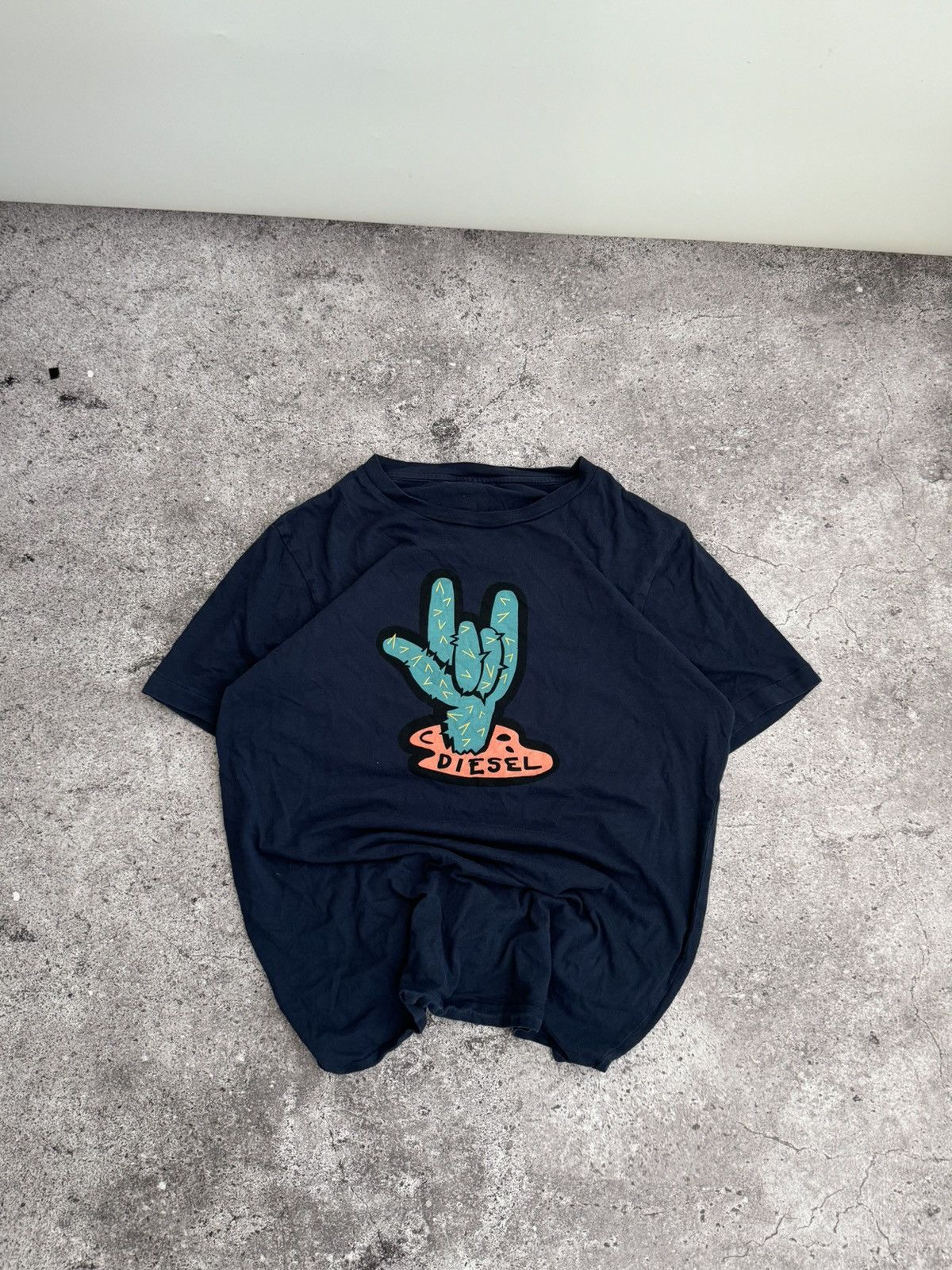 Diesel × Vintage Vintage Diesel Y2K rock tee Size US M / EU 48-50 / 2 - 2 Thumbnail