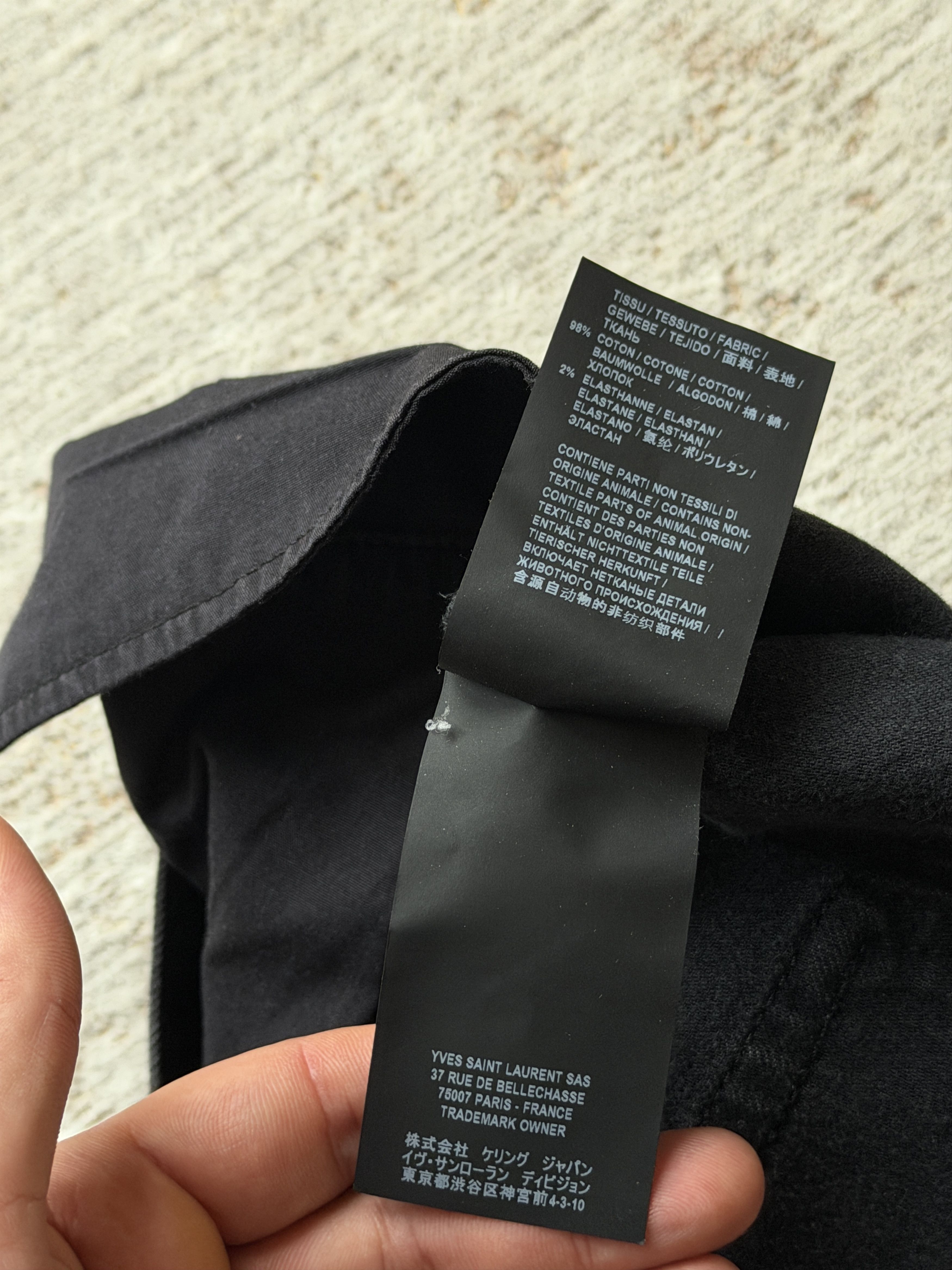 Saint Laurent Paris Saint Laurent Jeans D20 Size US 32 / EU 48 - 5 Thumbnail