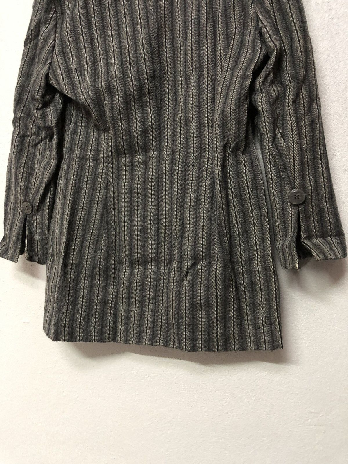 Dior Christian Dior Mademoiselle Pinstripe Wool Blazer Size M / US 6-8 / IT 42-44 - 9 Thumbnail
