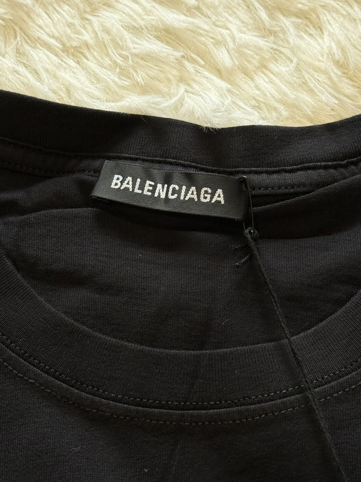 Balenciaga Balenciaga black t shirt Size US XL / EU 56 / 4 - 4 Thumbnail