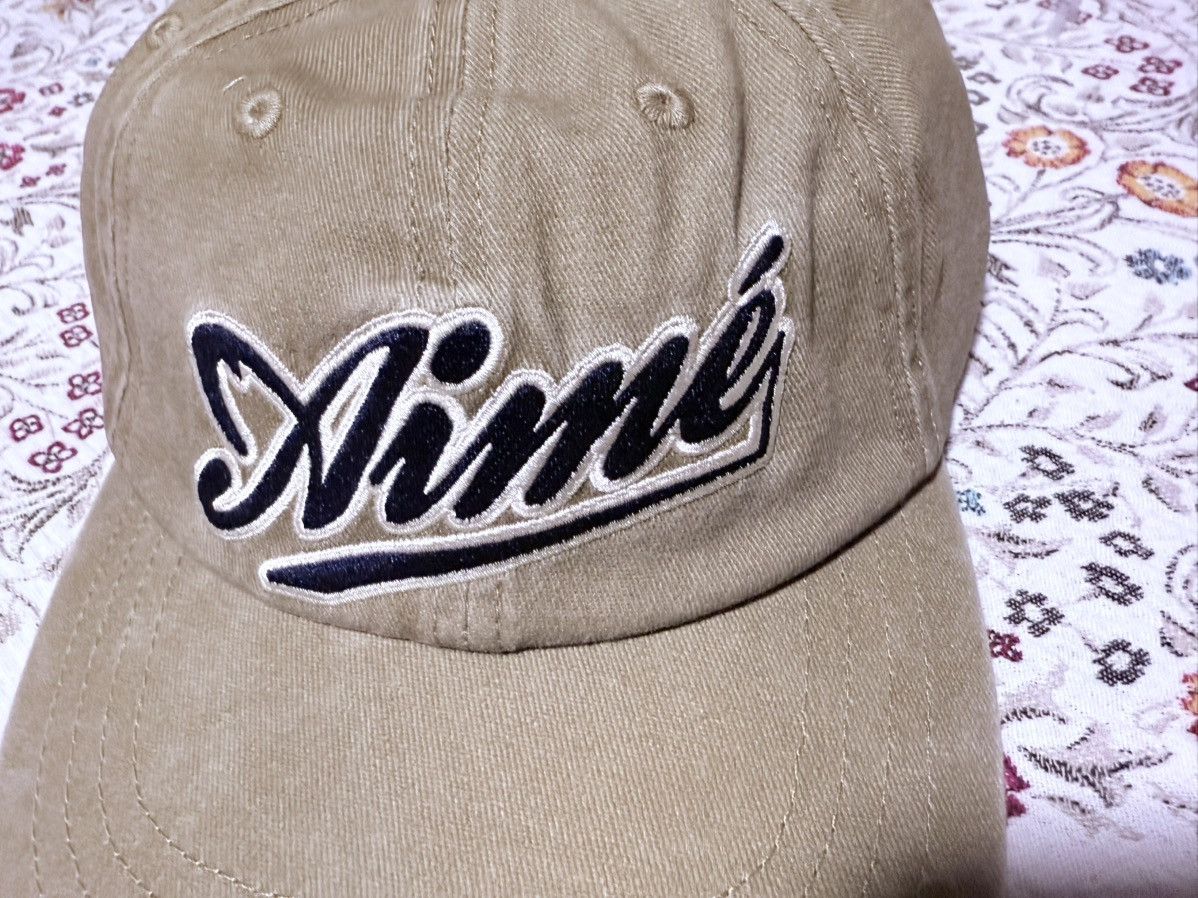 Aime Leon Dore Aime Leon Dore Cycling Logo Hat in “Safari” Cap Tan/Navy Size ONE SIZE - 2 Thumbnail