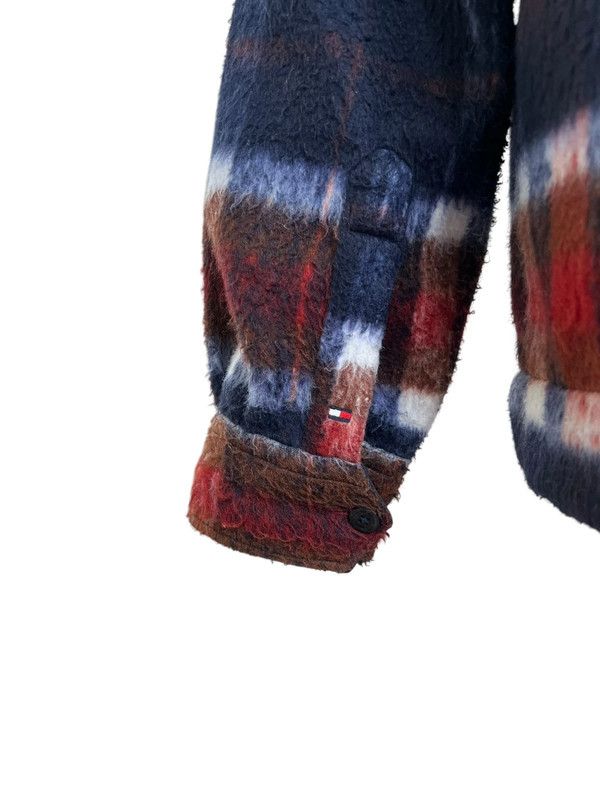 Tommy Hilfiger TOMMY HILFIGER WOOL-BLEND PLAID SHIRT – SIZE L Size US L / EU 52-54 / 3 - 7 Thumbnail