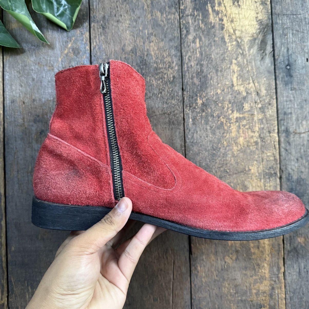 GOSTAR DE FUGA Vintage Gostar De Fuga Punk Red Boots Size US 8.5 / EU 41-42 - 7 Thumbnail