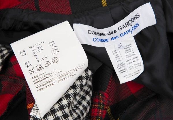 Comme des Garcons Comme Des Garcons Black Vintage Patchwork Velvet Crew Neck Size XS / US 0-2 / IT 36-38 - 9 Thumbnail