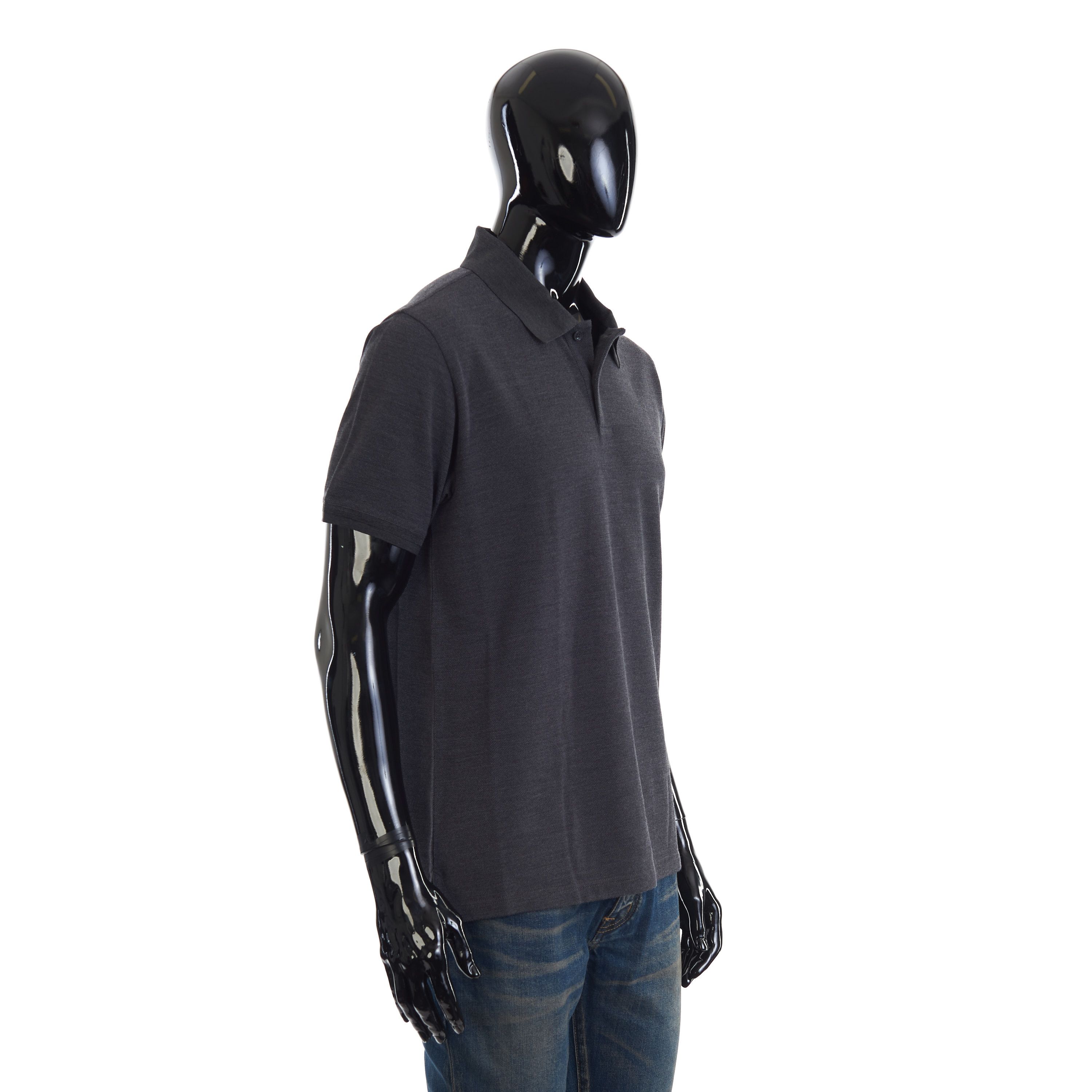 Berluti Polo Shirt With Leather Detail, Mulberry Silk & Wool Size US S / EU 44-46 / 1 - 8 Thumbnail