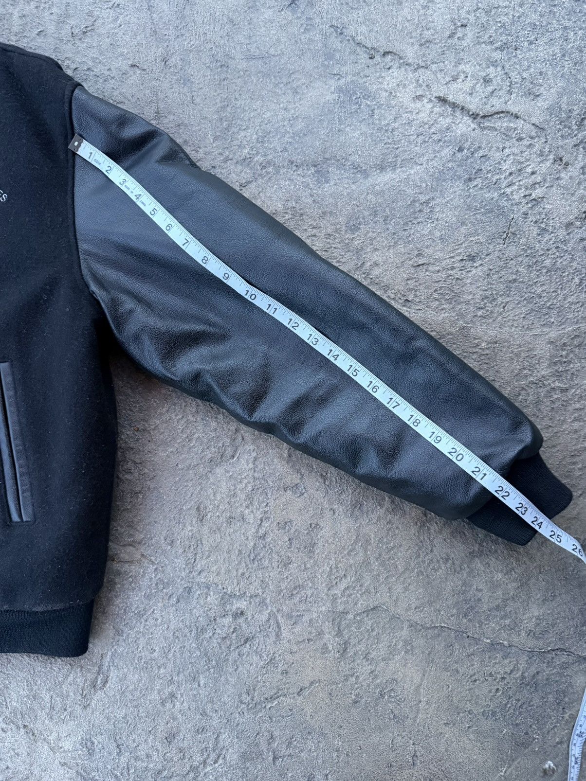 Other Vintage Black Varsity Jacket Size US L / EU 52-54 / 3 - 4 Thumbnail
