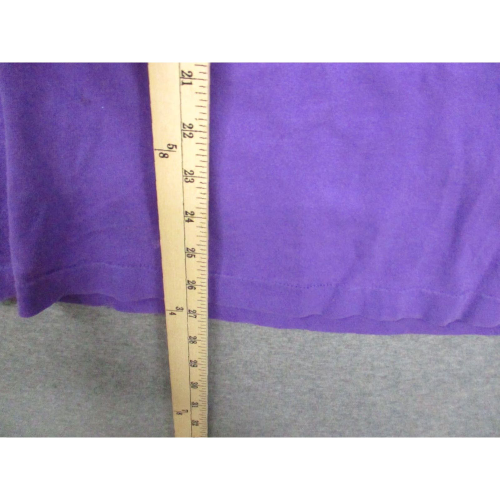 Fruit Of The Loom VINTAGE B. Merrell's Columbus Georgia Shirt Medium Single Stitch Purple USA Shirt Mens M Purple USA Vintage Size US M / EU 48-50 / 2 - 4 Thumbnail