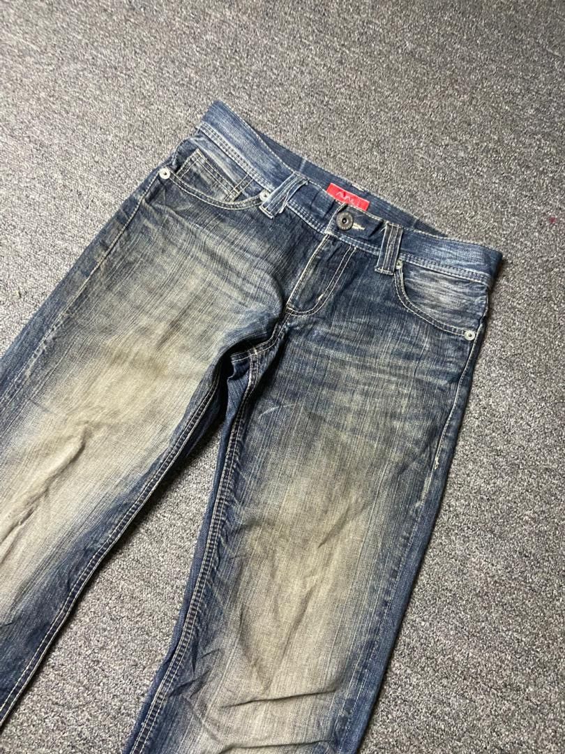 Japanese Brand Avail Brand Distressed Jeans (175) Size US 30 / EU 46 - 11 Thumbnail
