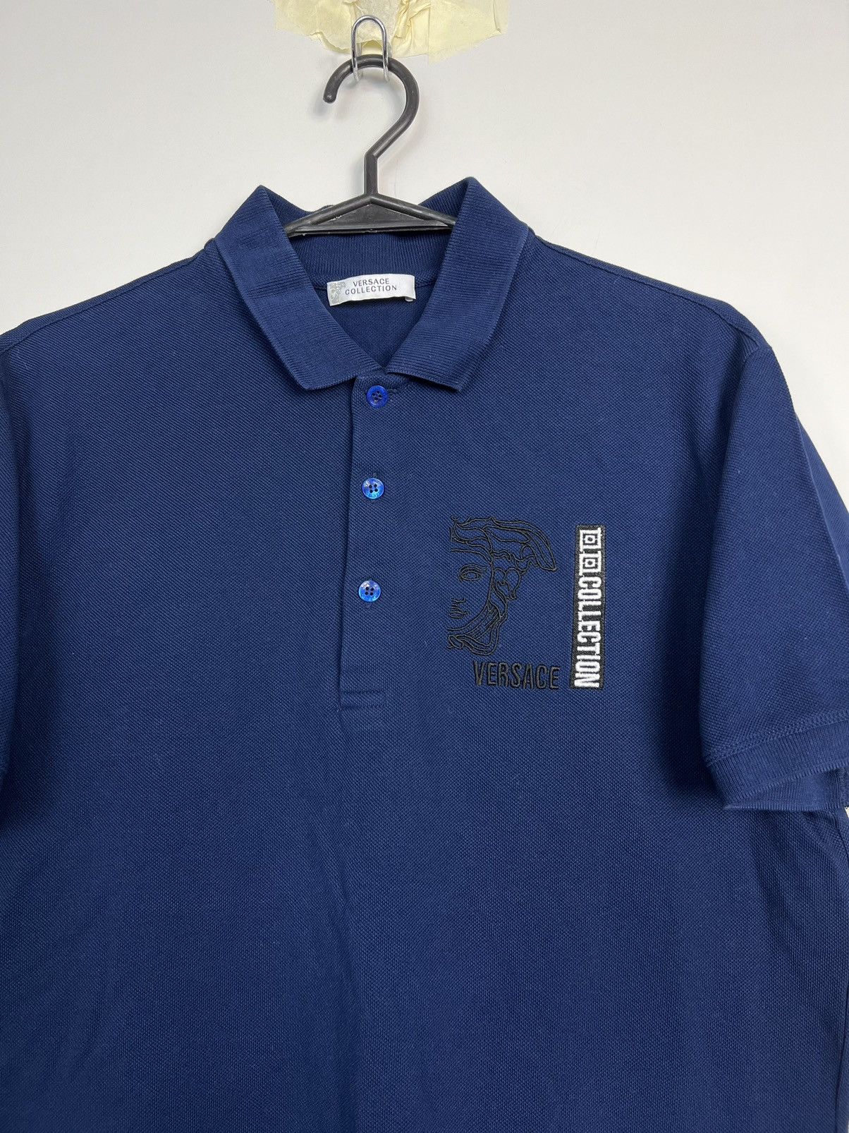 Versace Polo Shirt Versace Collection Logo Medusa Size US L / EU 52-54 / 3 - 1 Thumbnail