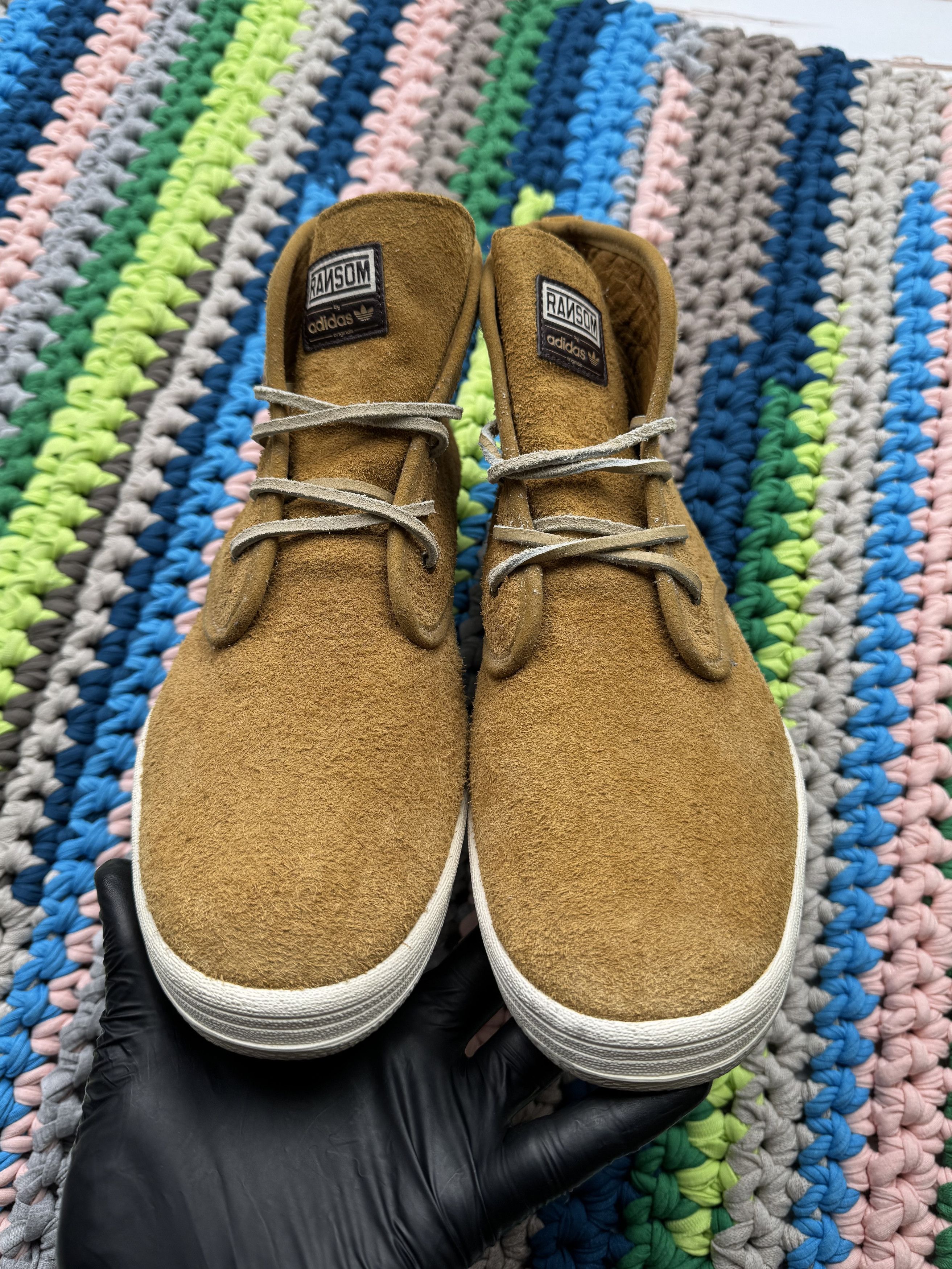 Adidas Adidas Ransom Suede Shoes (V274)(D10)(ET1) Size US 10.5 / EU 43-44 - 3 Thumbnail