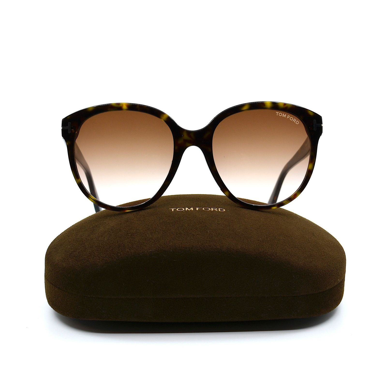Tom Ford TOM FORD TF957-D 52F HAVANA BROWN GRADIENT SUNGLASSES Size ONE SIZE - 5 Thumbnail