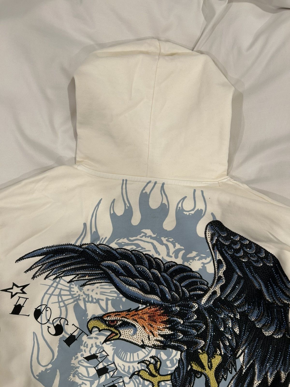 Ed Hardy Ed Hardy MGK Eagle Zip Hoodie Sweatshirt Y2K ComplexCon Size US L / EU 52-54 / 3 - 8 Thumbnail