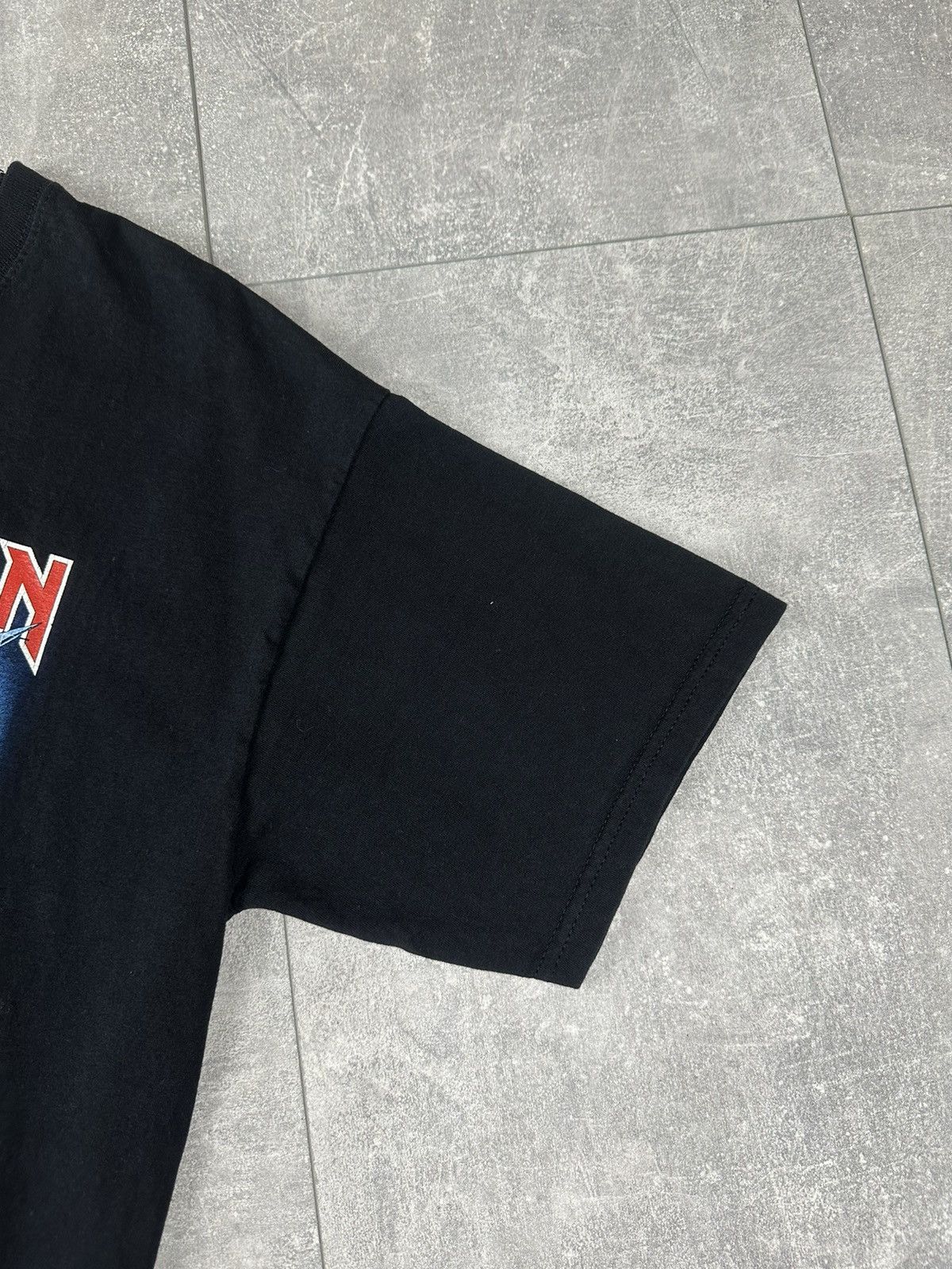 Iron Maiden Iron Maiden Overprint Logo Rock Band T-Shirt Size US M / EU 48-50 / 2 - 4 Thumbnail