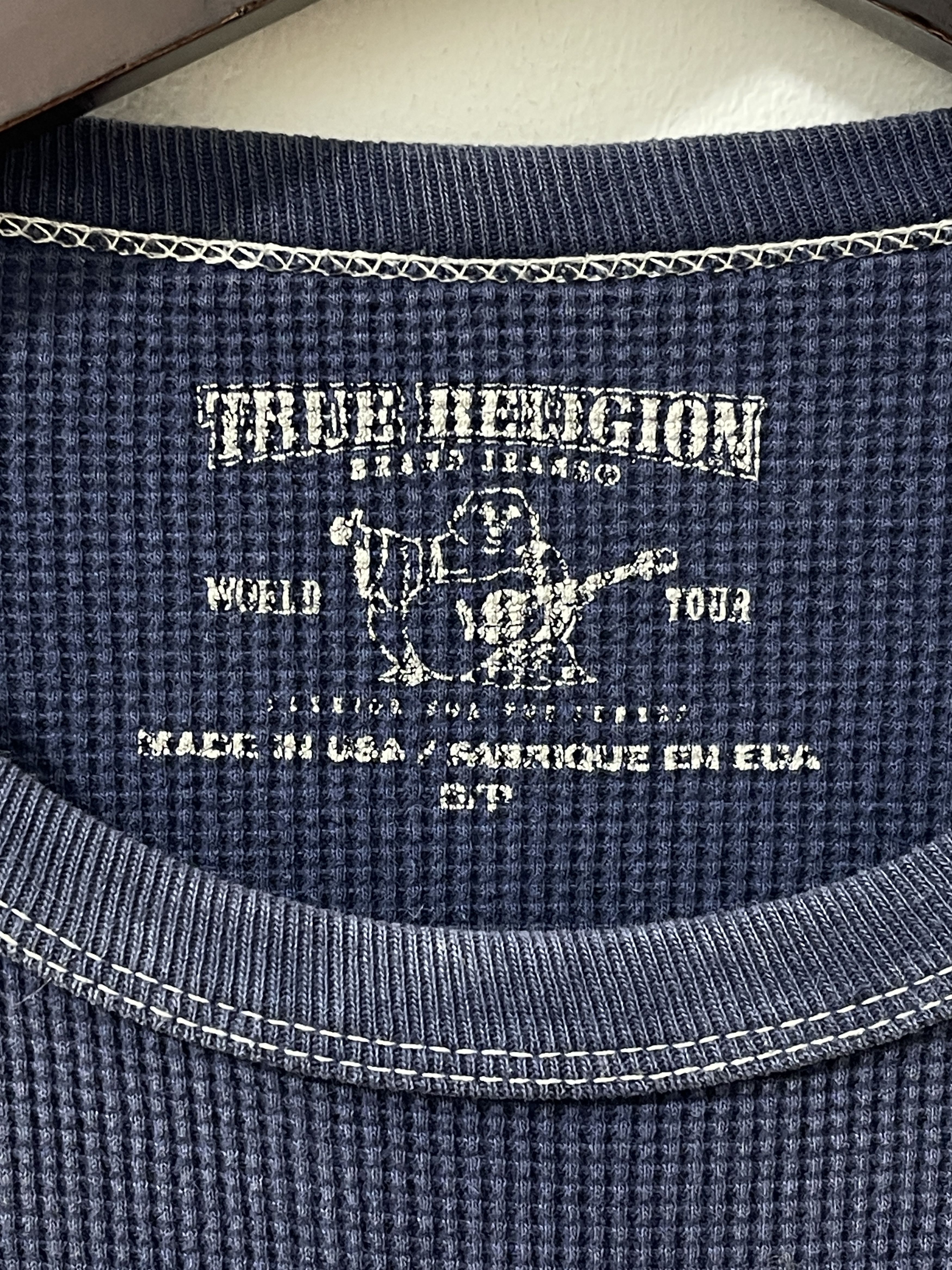 True Religion Vintage True Religion Wheel Of Death Long Sleeve Size US S / EU 44-46 / 1 - 3 Thumbnail