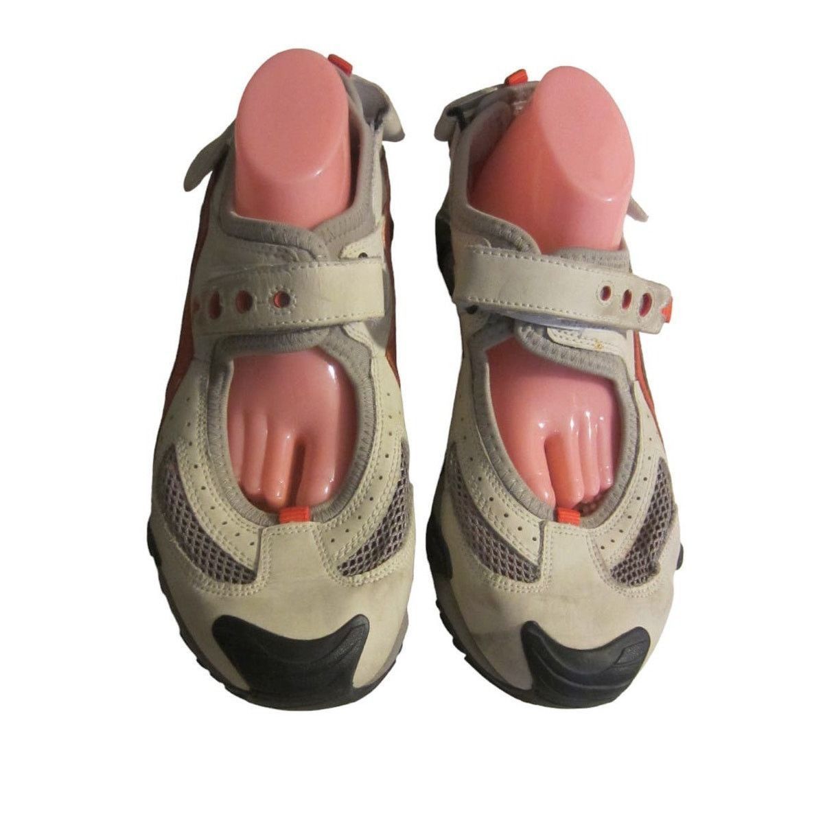 Ecco ECCO Comfort Mary Jane Walking Shoes Gray Mesh Leather 9-9.5 Size US 9.5 / IT 39.5 - 2 Thumbnail