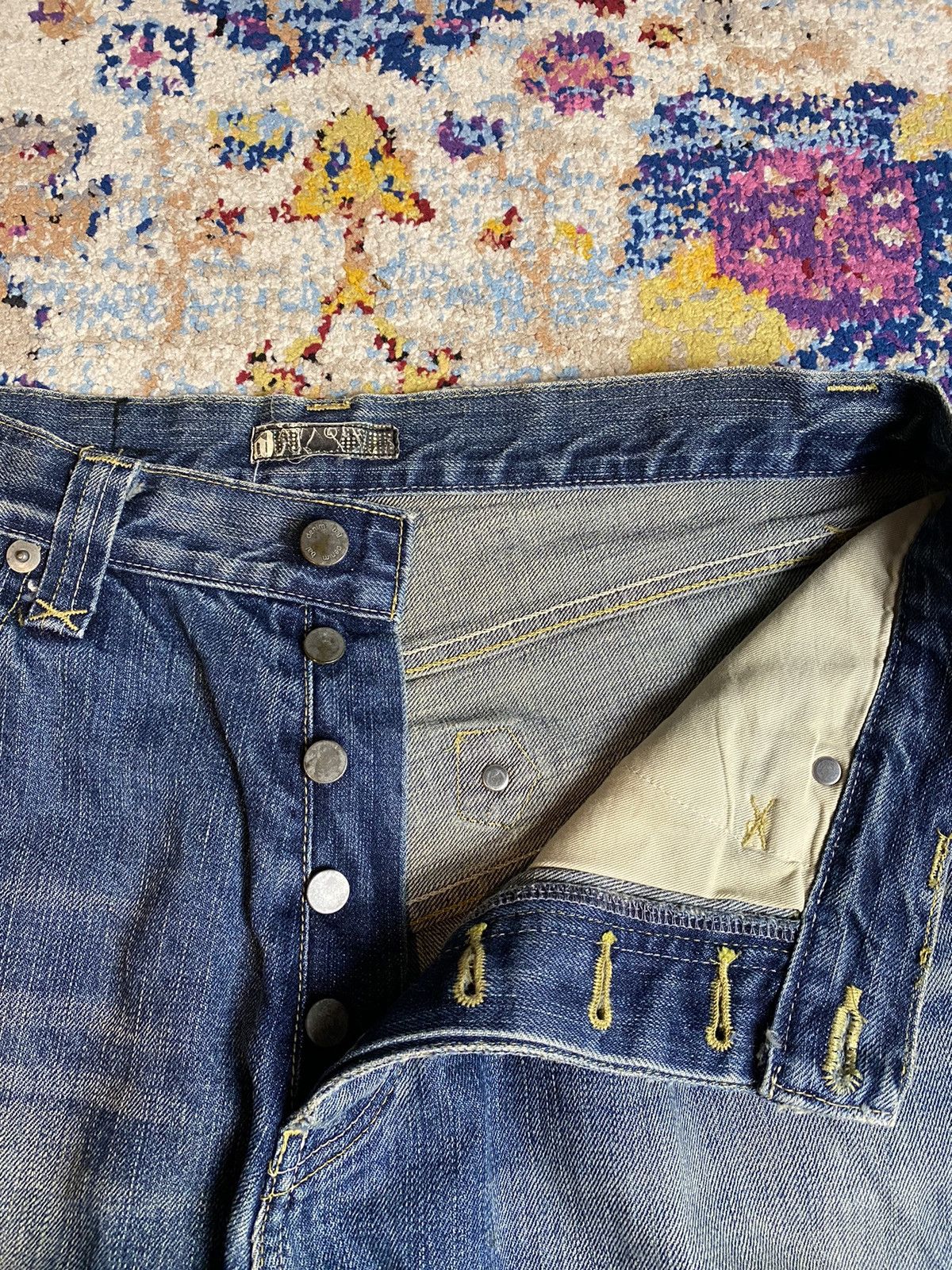 BAL × Japanese Brand × Vintage 90s Vintage BAL Balance Tokyo Japan Selvedge Denim W32 Size US 33 - 9 Thumbnail