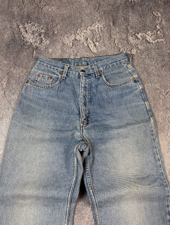 Levi's Vintage 90s Levi's 861 Stone Washed Orange Tab Jeans Y2K Size US 30 / EU 46 - 7 Thumbnail