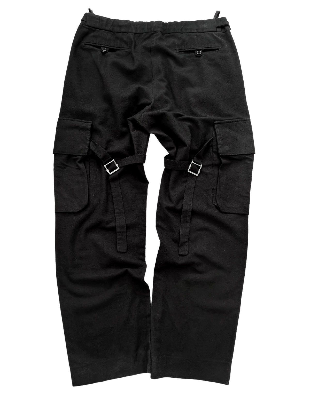 Helmut Lang Sz50 Bondage 2004 Strap Cargo Felted Cotton Trouser Size US 34 / EU 50 - 5 Thumbnail
