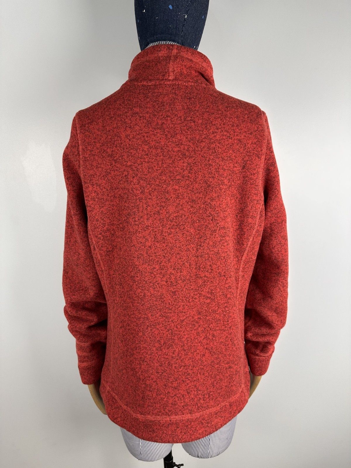 The North Face The North Face Womens Red Fleece Jacket Full Zip Size M Size US M / EU 48-50 / 2 - 6 Thumbnail
