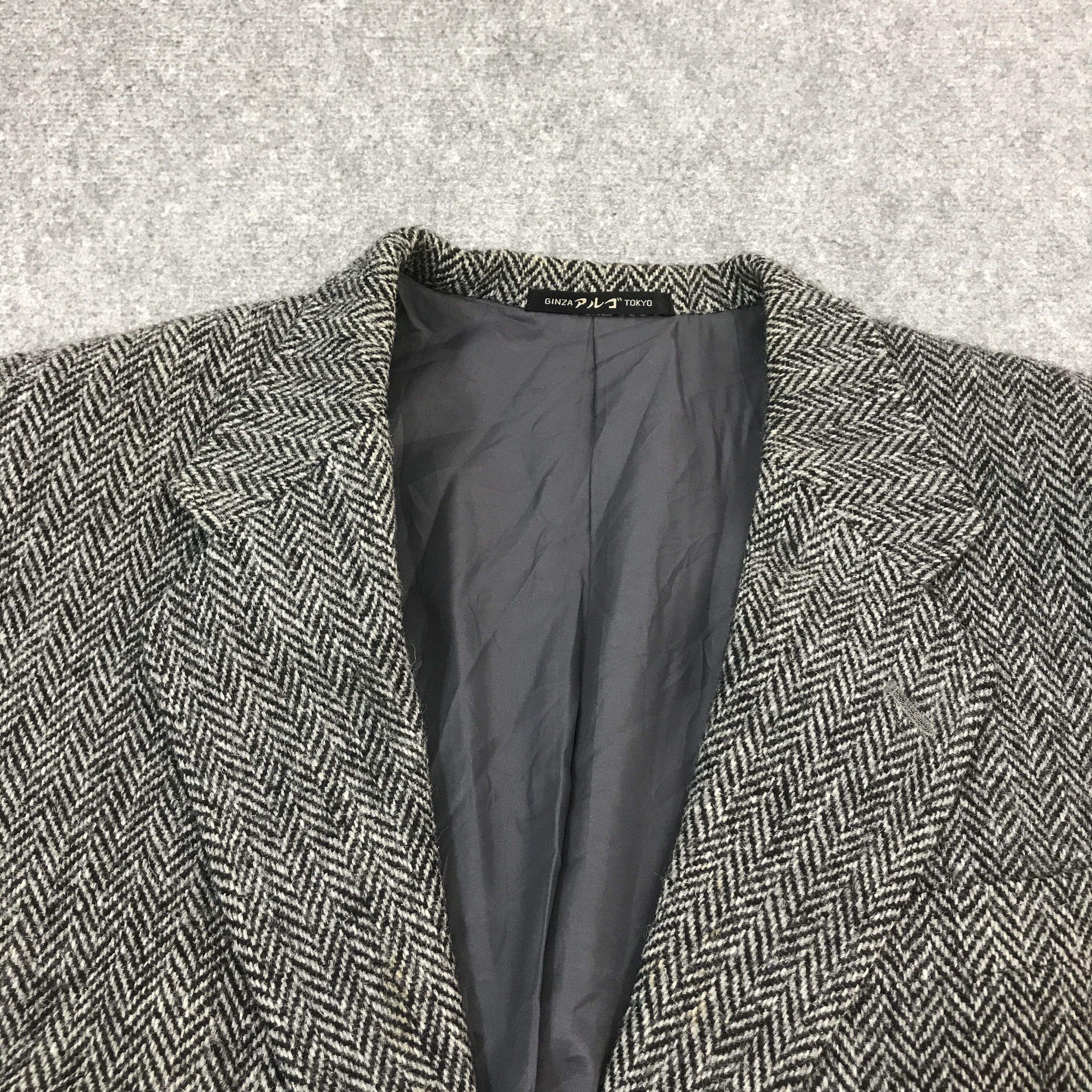 Harris Tweed Vintage Harris Tweed Wool Blazer Coat jacket Size US L / EU 52-54 / 3 - 5 Thumbnail
