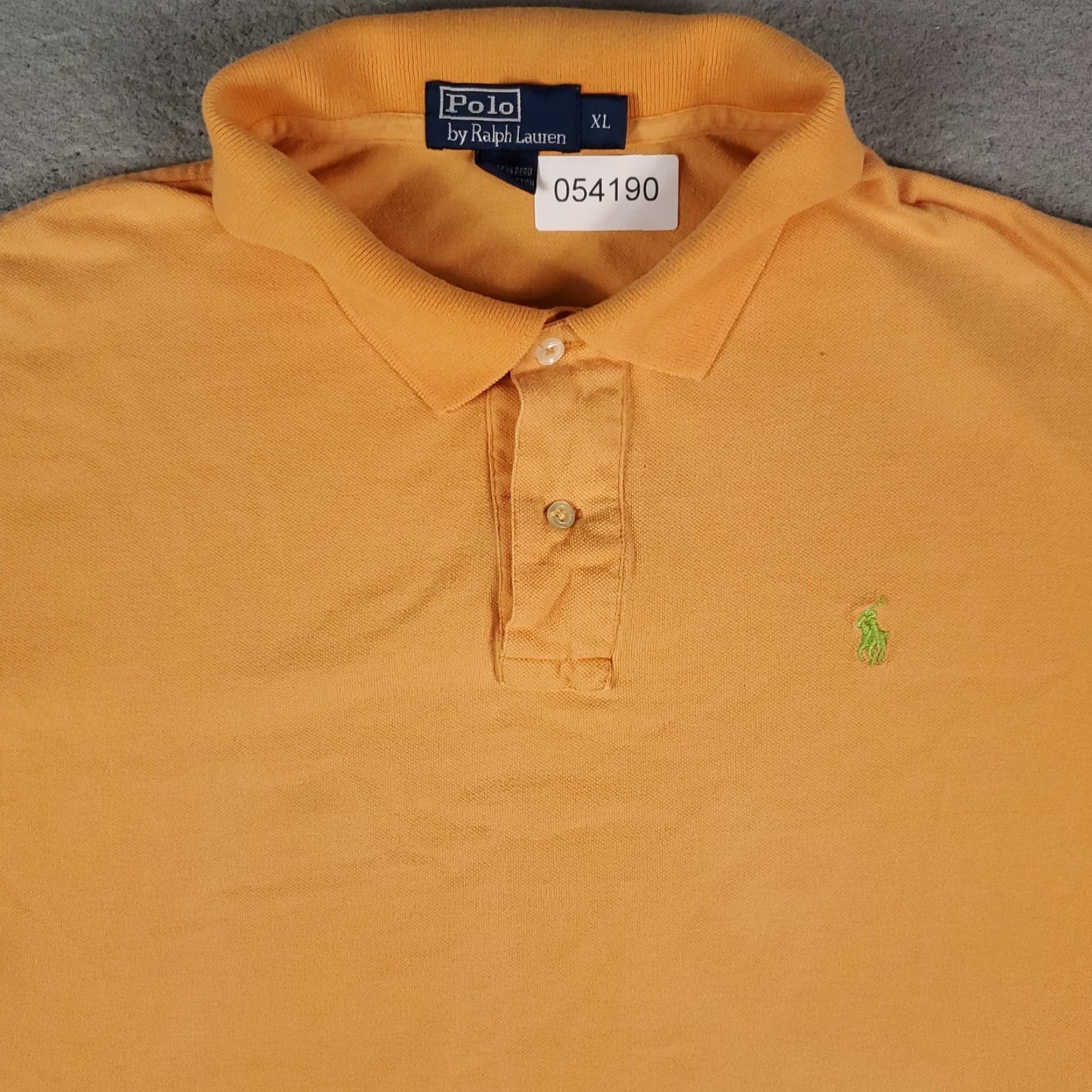 Ralph Lauren Ralph Lauren Polo Shirt Men's XL Orange Cotton Short Sleeve Polo - Classic Preppy Mens Size US XL / EU 56 / 4 - 2 Thumbnail
