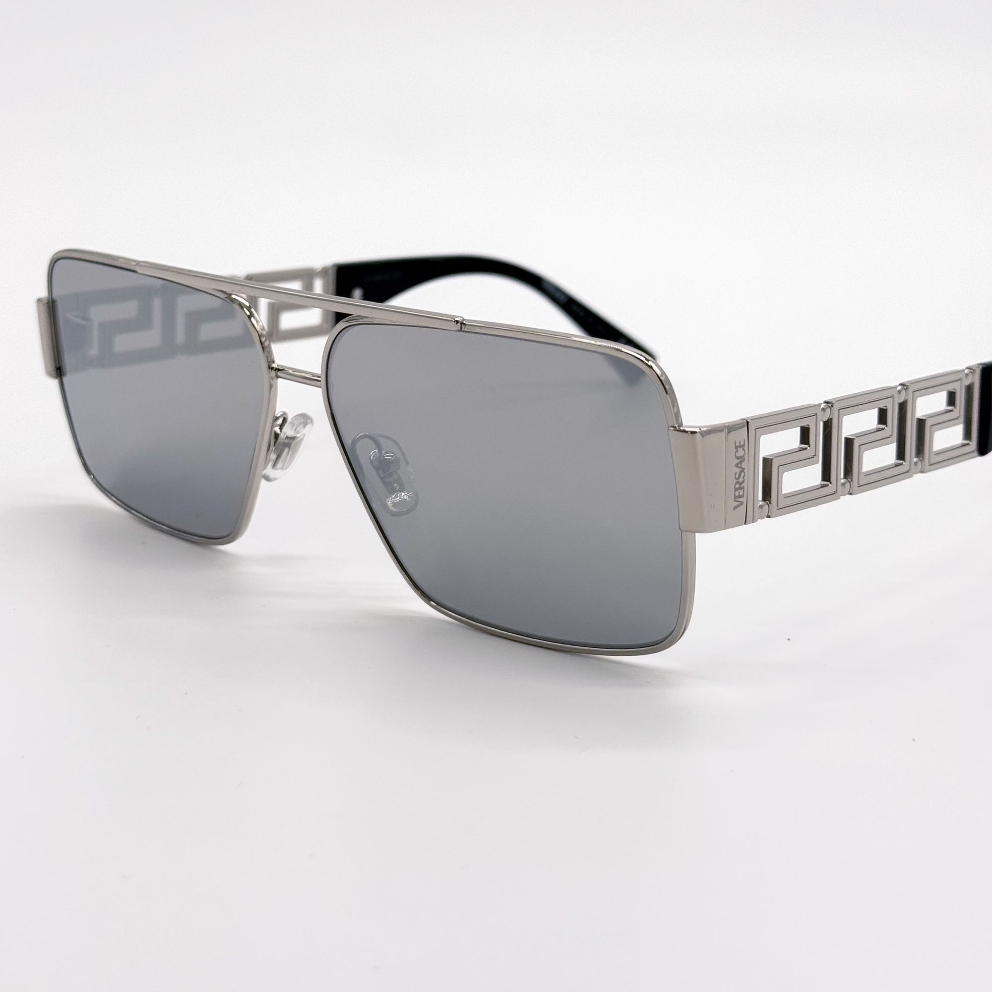 Versace NEW VERSACE SUNGLASSES VE2290 10016G SILVER VE2290 1001/6G Size ONE SIZE - 3 Thumbnail