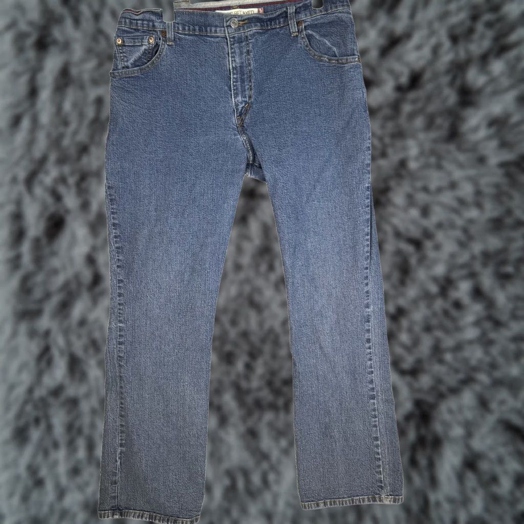 Levi’s 550 Relaxed Jeans Men 32x31 Blue Denim Mid-Rise Bootcut Classic Workwear Style