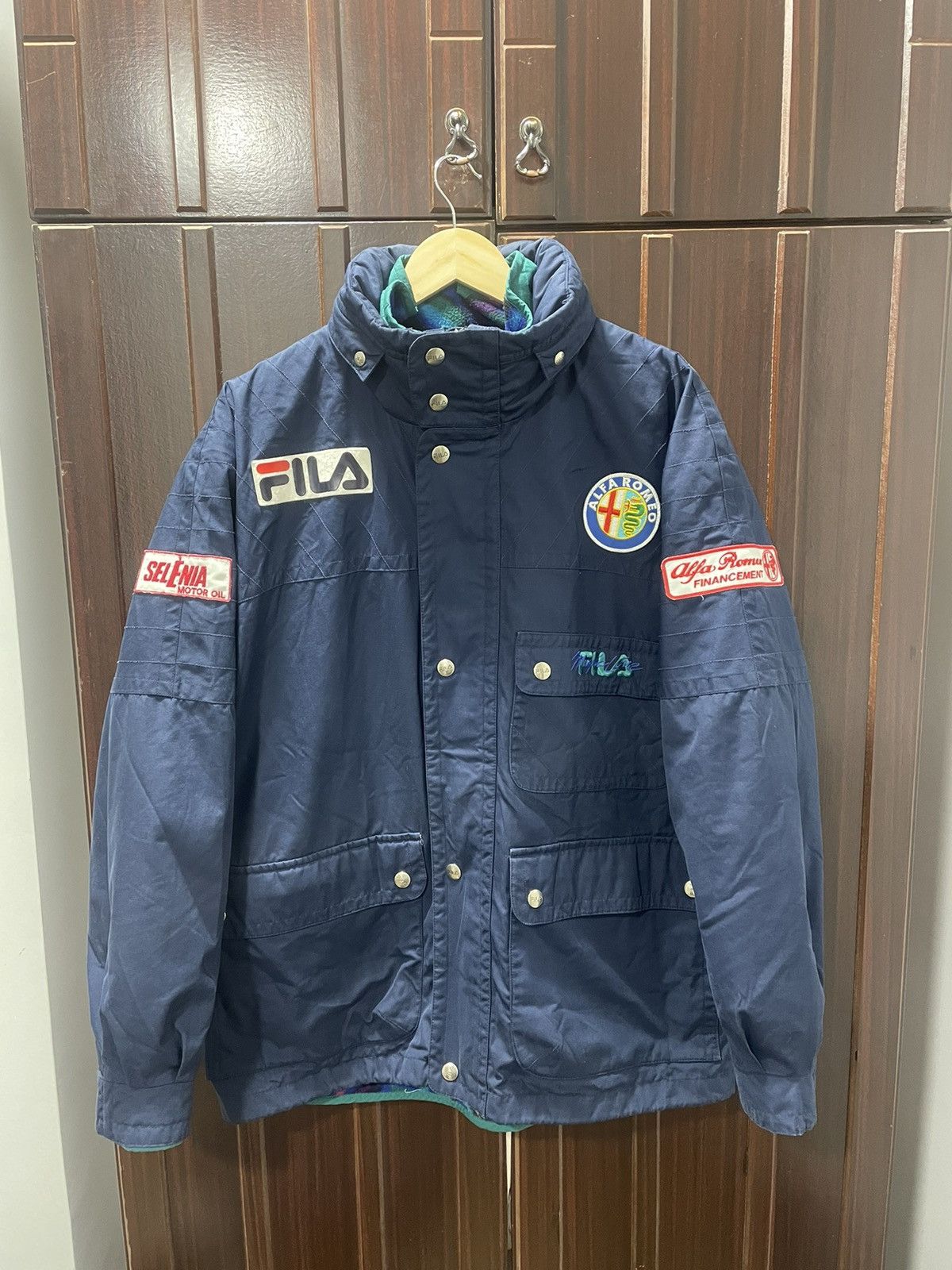 FILA Magic Line Vintage Racing Alpha Romeo Jacket