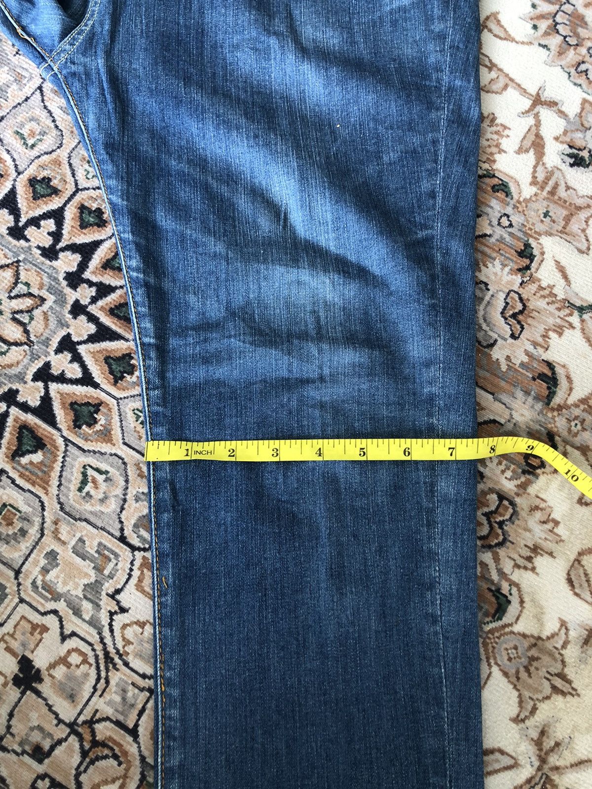 Issey Miyake × Japanese Brand × mercibeaucoup NE NET BUCKLE BACK JEANS Size US 32 / EU 48 - 17 Thumbnail