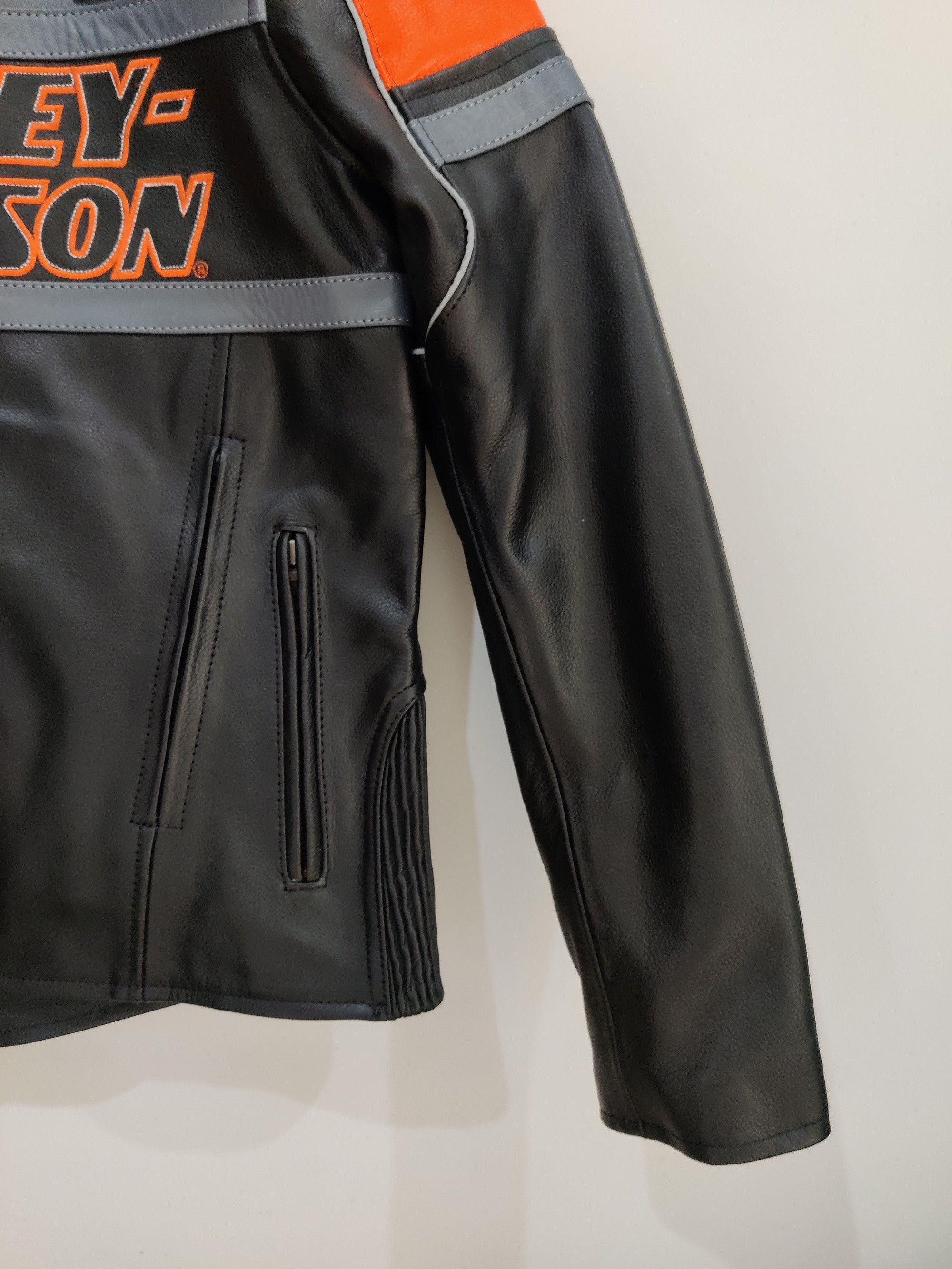 Harley Davidson 💥 Harley Davidson 💥 RARE Leather Racing Biker Size US XL / EU 56 / 4 - 5 Thumbnail