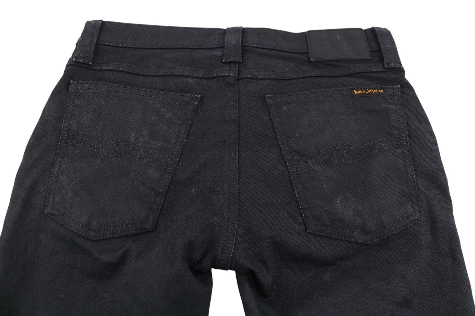 Nudie Jeans TIGHT LONG JOHN W28/L30 Throb Black Coated Jeans 83638 Size US 28 / EU 44 - 9 Thumbnail