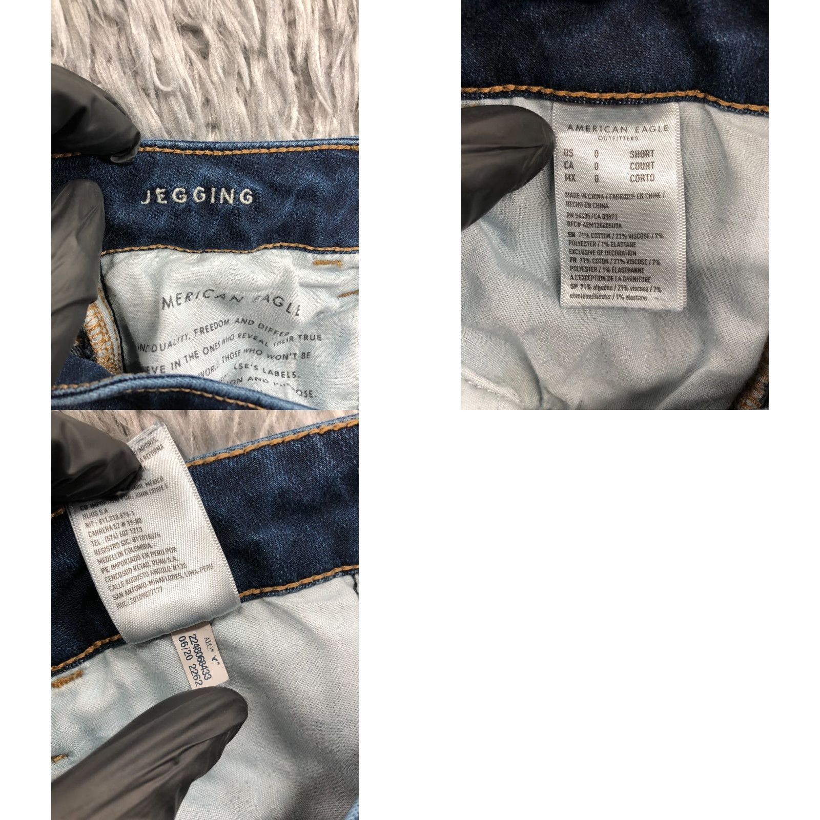 American Eagle Outfitters American Eagle Outfitters Jegging Size 0 Short Womens Medium Wash Blue Denim 5-Pocket Modern Jeans Adults Womens Size 25" / US 0 / IT 36 - 9 Thumbnail