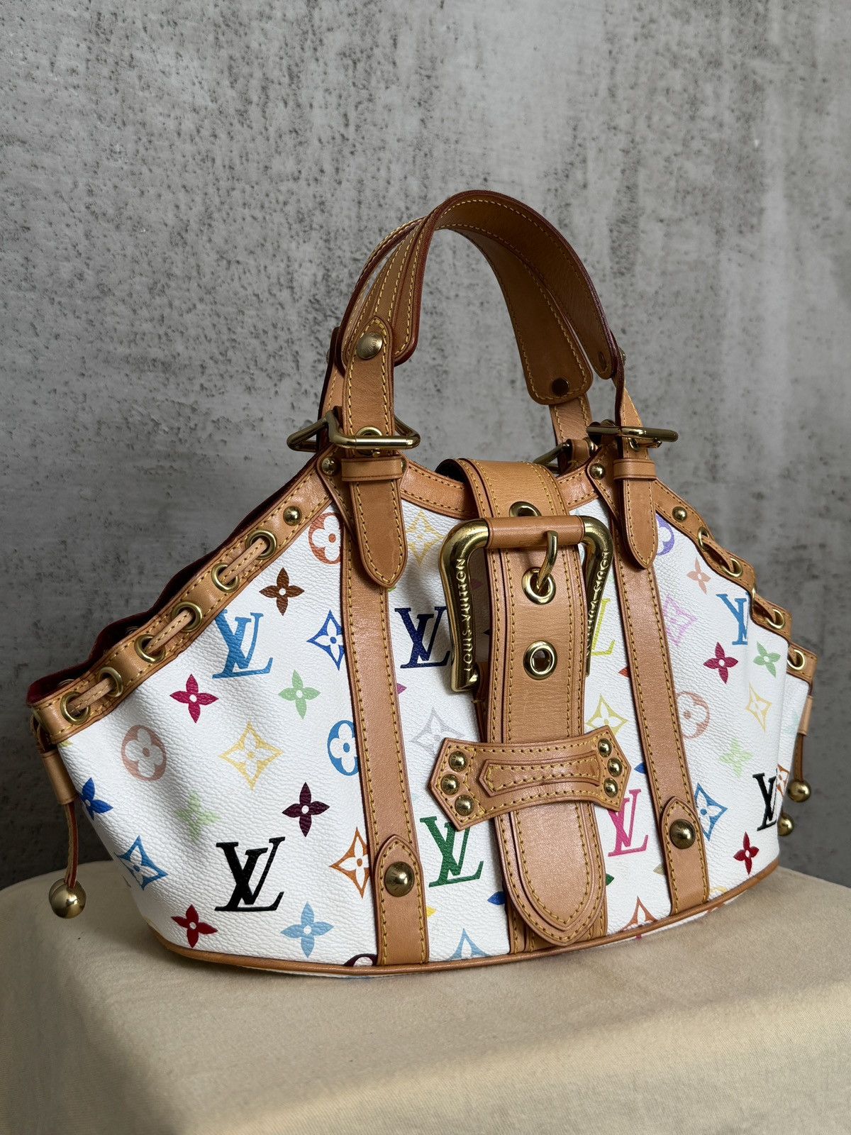 Louis Vuitton × Takashi Murakami Louis Vuitton Multicolore Theda GM by Takashi Murakami Size ONE SIZE - 2 Thumbnail