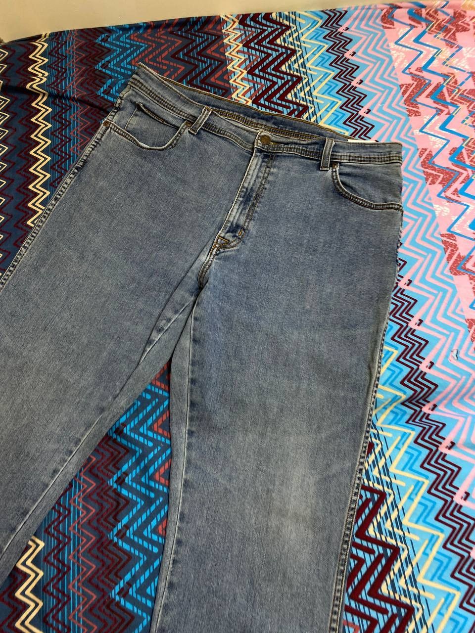 Vintage × Wrangler Vintage Wrangler Faded Wash Style Jeans Size US 38 / EU 54 - 13 Thumbnail