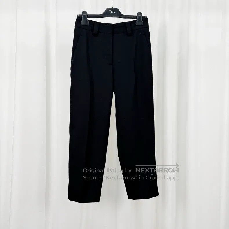 Acne Studios Acne Studios Black Wool Casual Long Pants Size 42" / US 20 - 1 Thumbnail